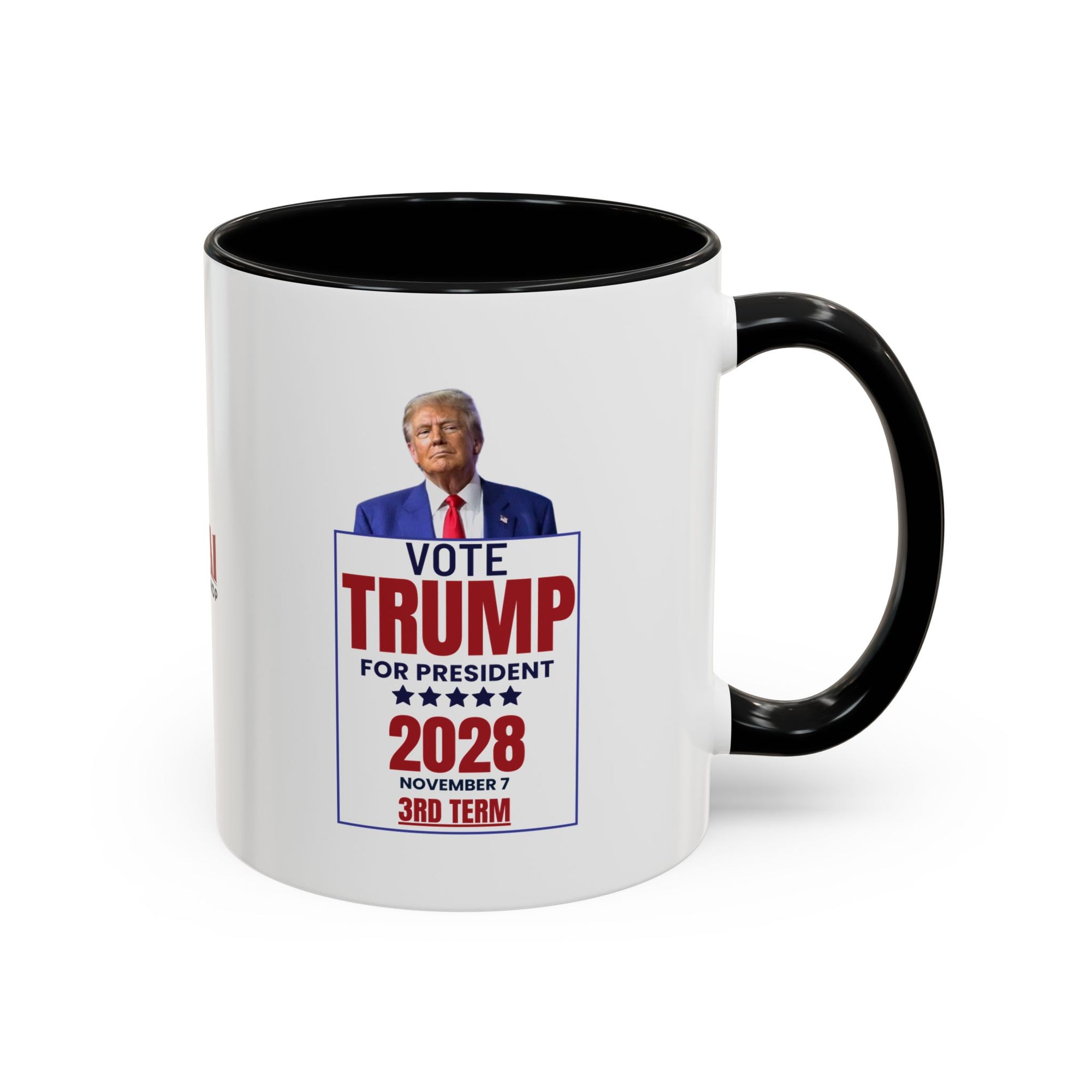 Vote Trump for President Coffee Mug – 11oz & 15oz Accent Mug for Political Enthusiasts