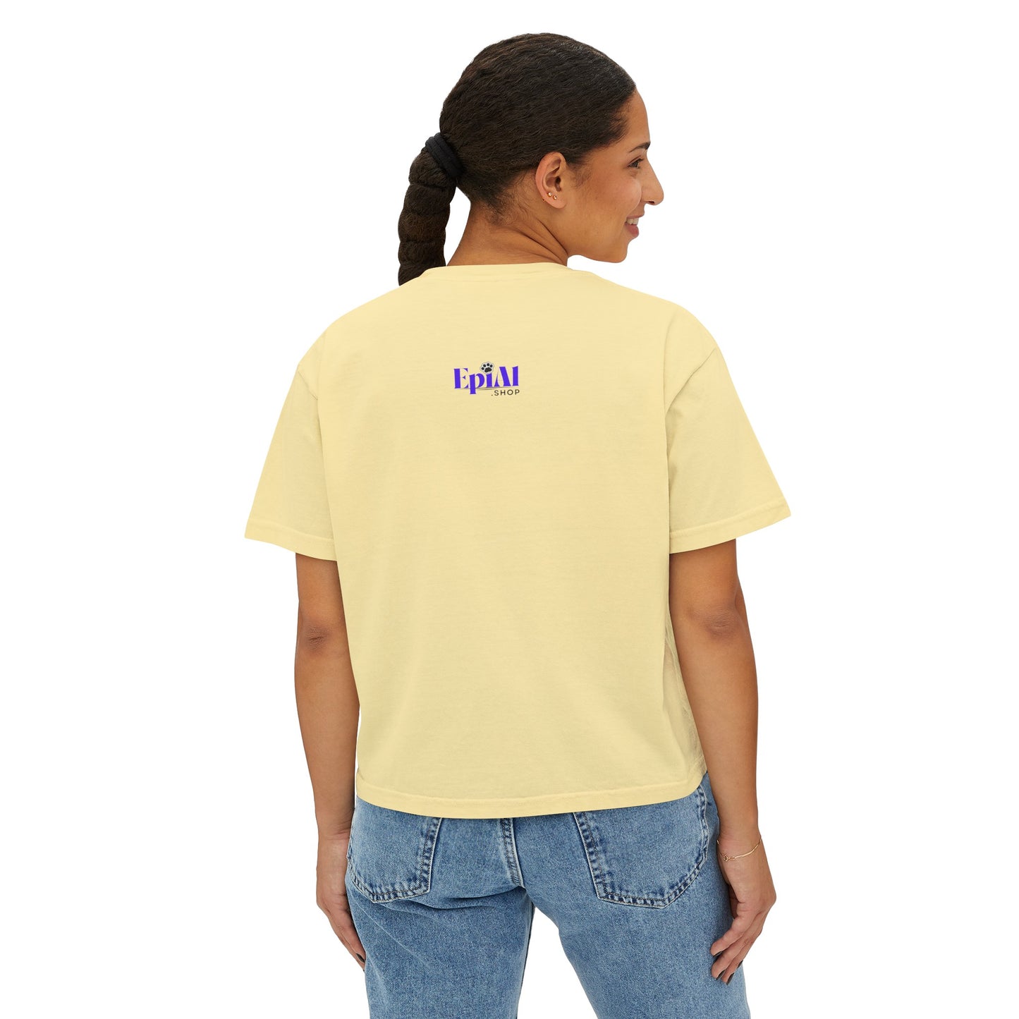 Here to Slay Women's Boxy Tee - T - Shirt - Epileptic Al’s Shop