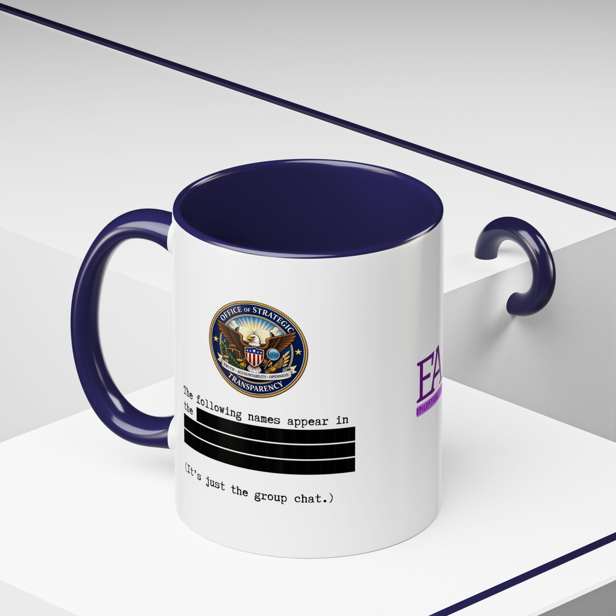 Unsealed Documents Coffee Mug – Redacted Files Political Satire Mug