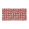 America 250 Retro Badge Beach Towel | Oversized Patriotic Summer Pool & Beach Towel