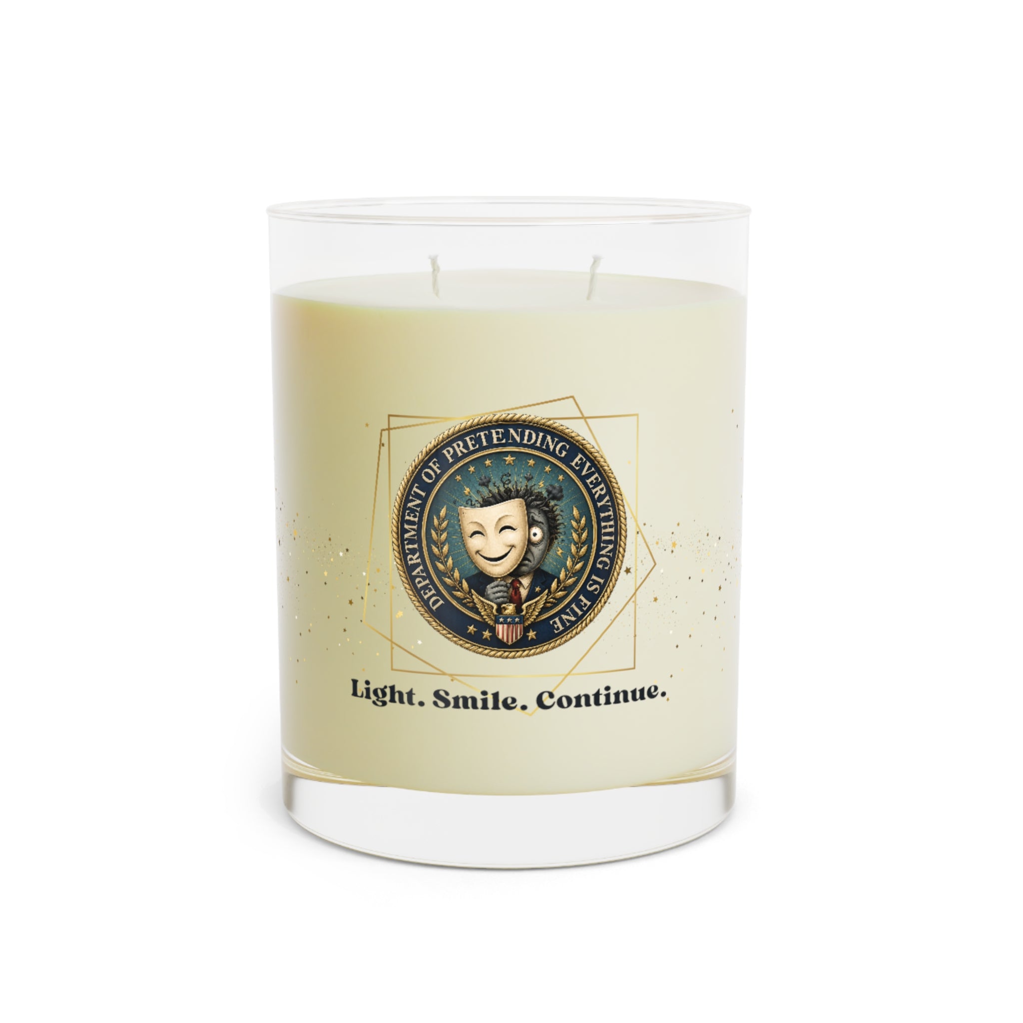 Department of Pretending Everything Is Fine Candle