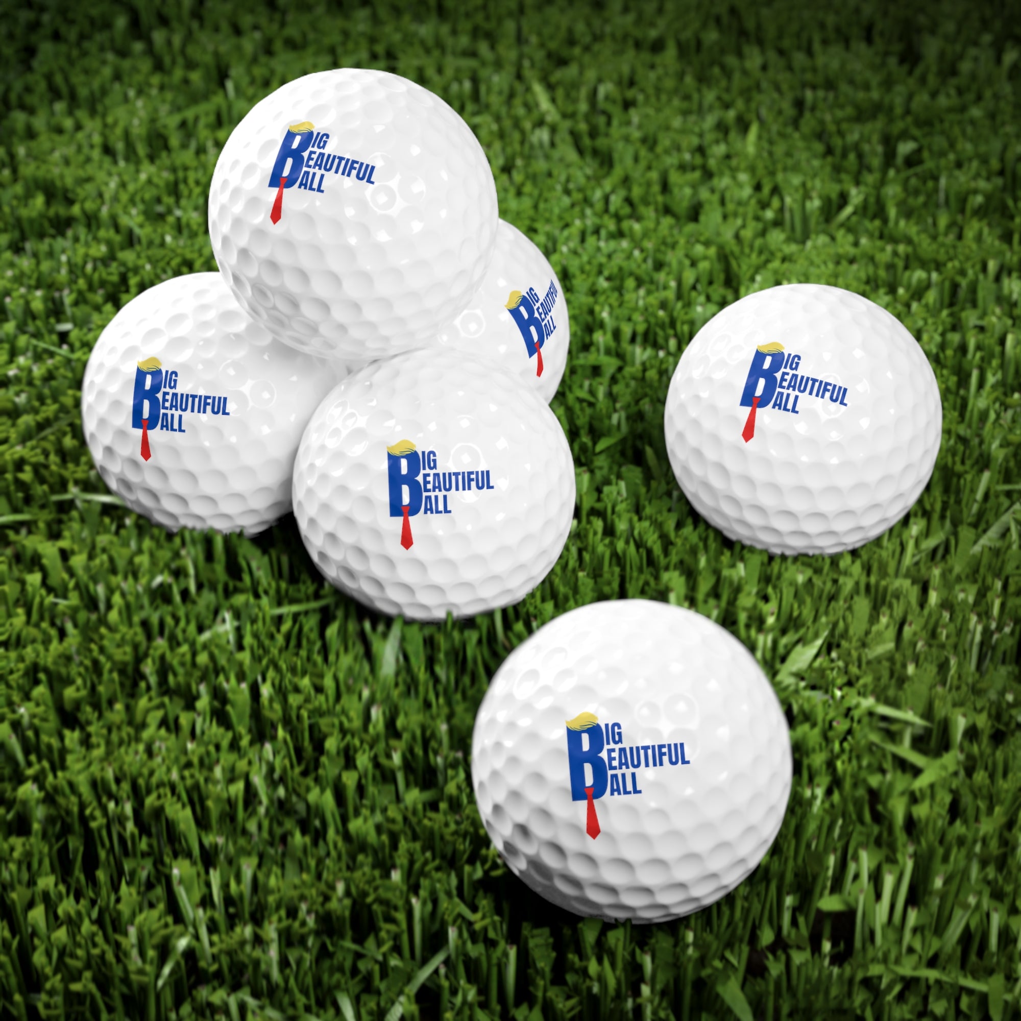 Funny Big Beautiful Ball Golf Balls Set