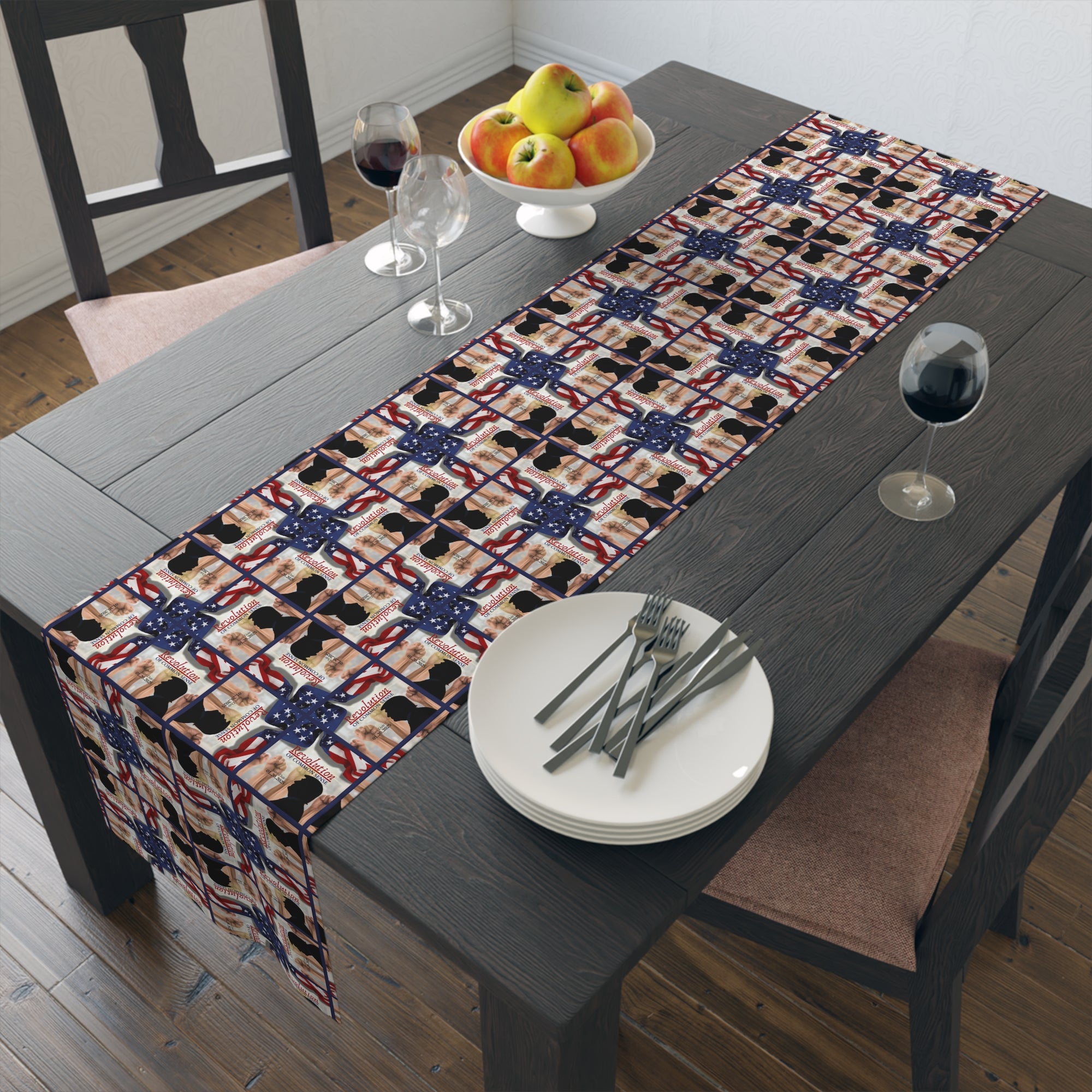 Trump Revolution of Common Sense Table Runner