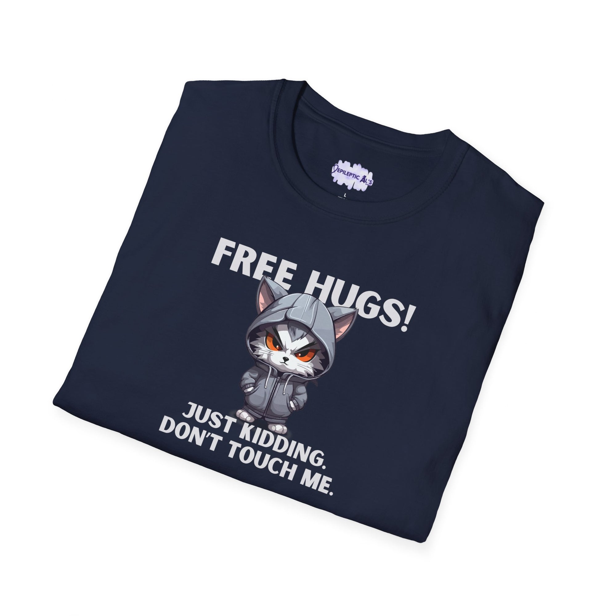 Cat Unisex Softstyle T - Shirt - T - Shirt - Epileptic Al’s Shop