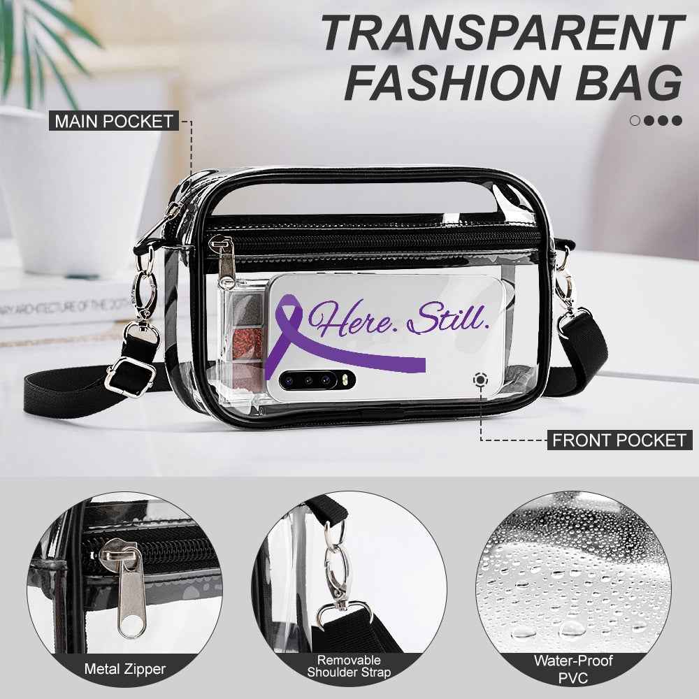 Transparent satchel set Two piece New