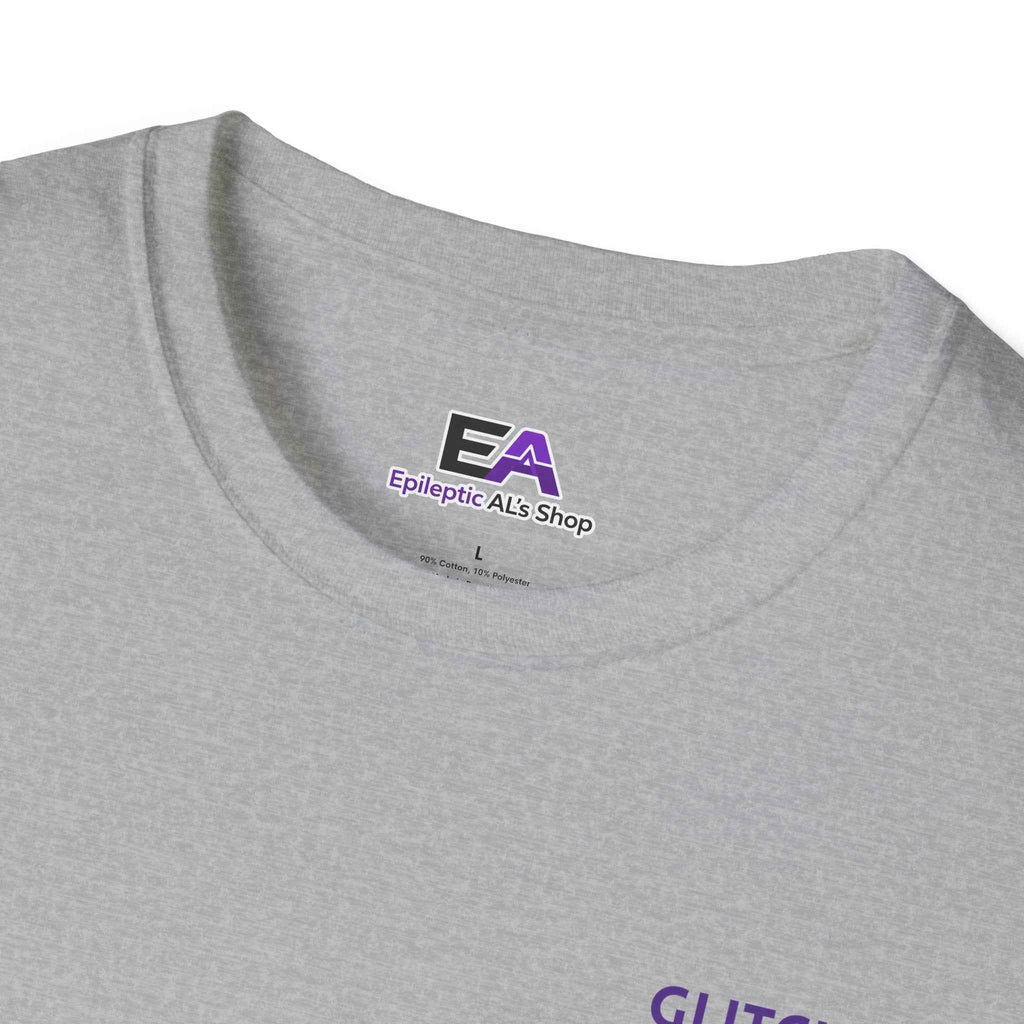 Glitch Happens Tee – Minimalist Seizure First Aid Shirt | Epilepsy Awareness | Neurostrong Apparel