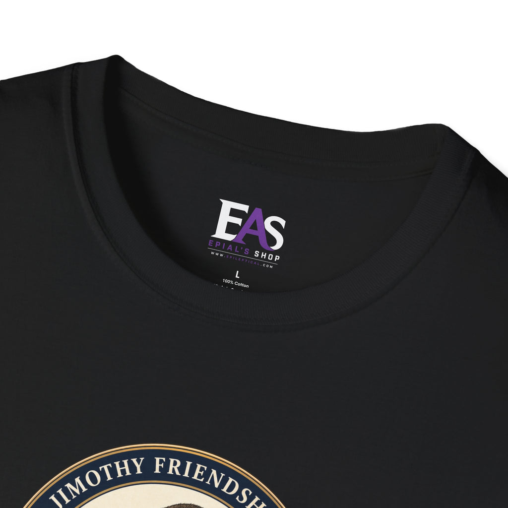 The Jimothy Friendship Society T-Shirt | Raccoon Membership Seal Tee