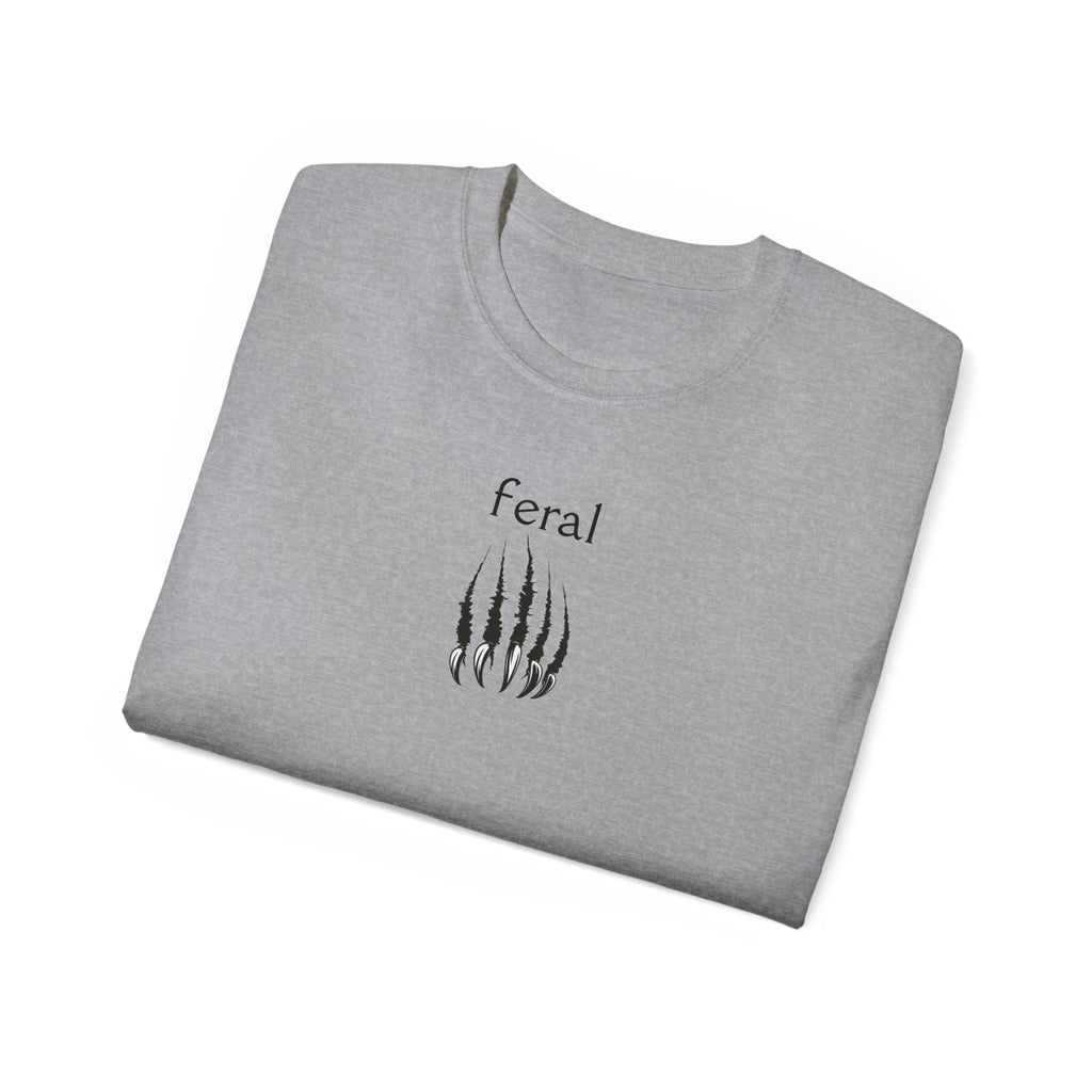 Feral Unisex Ultra Cotton Tee - T - Shirt - Epileptic Al’s Shop