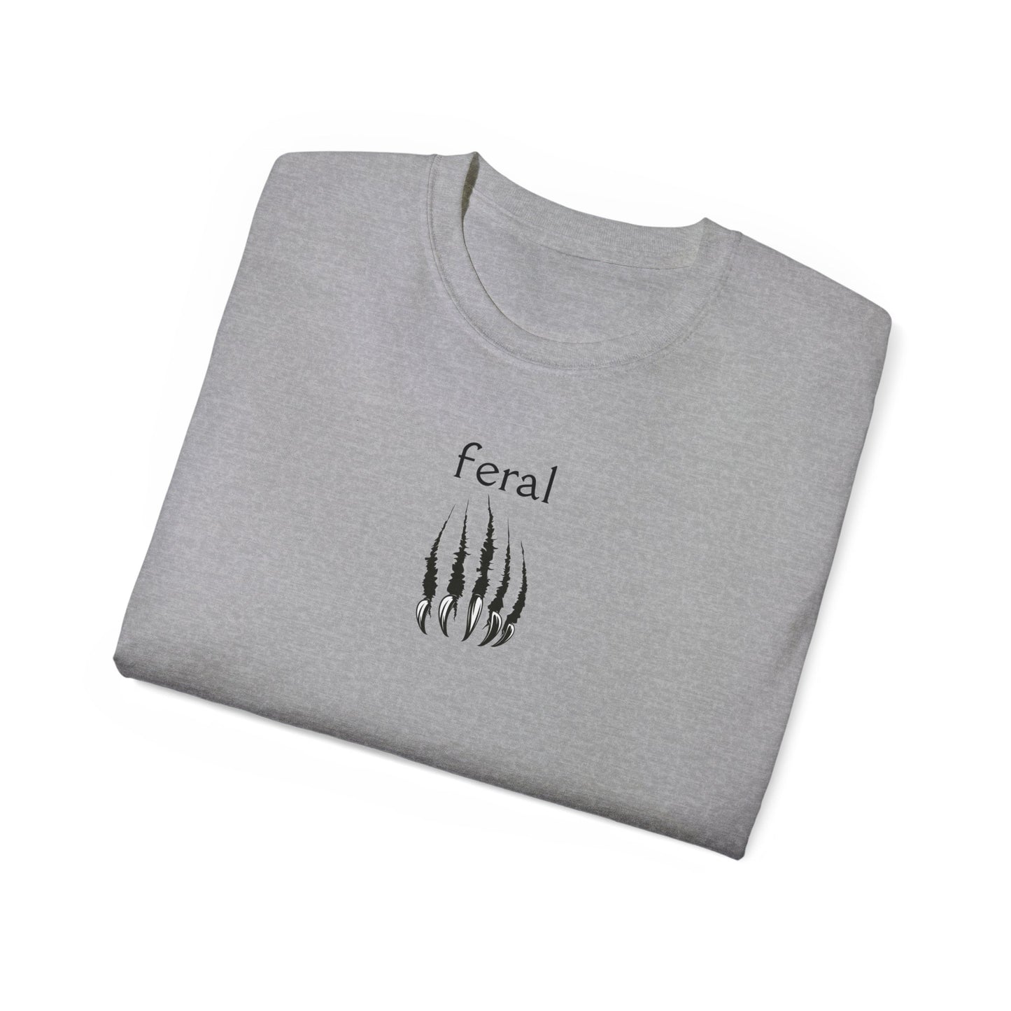 Feral Unisex Ultra Cotton Tee - T - Shirt - Epileptic Al’s Shop