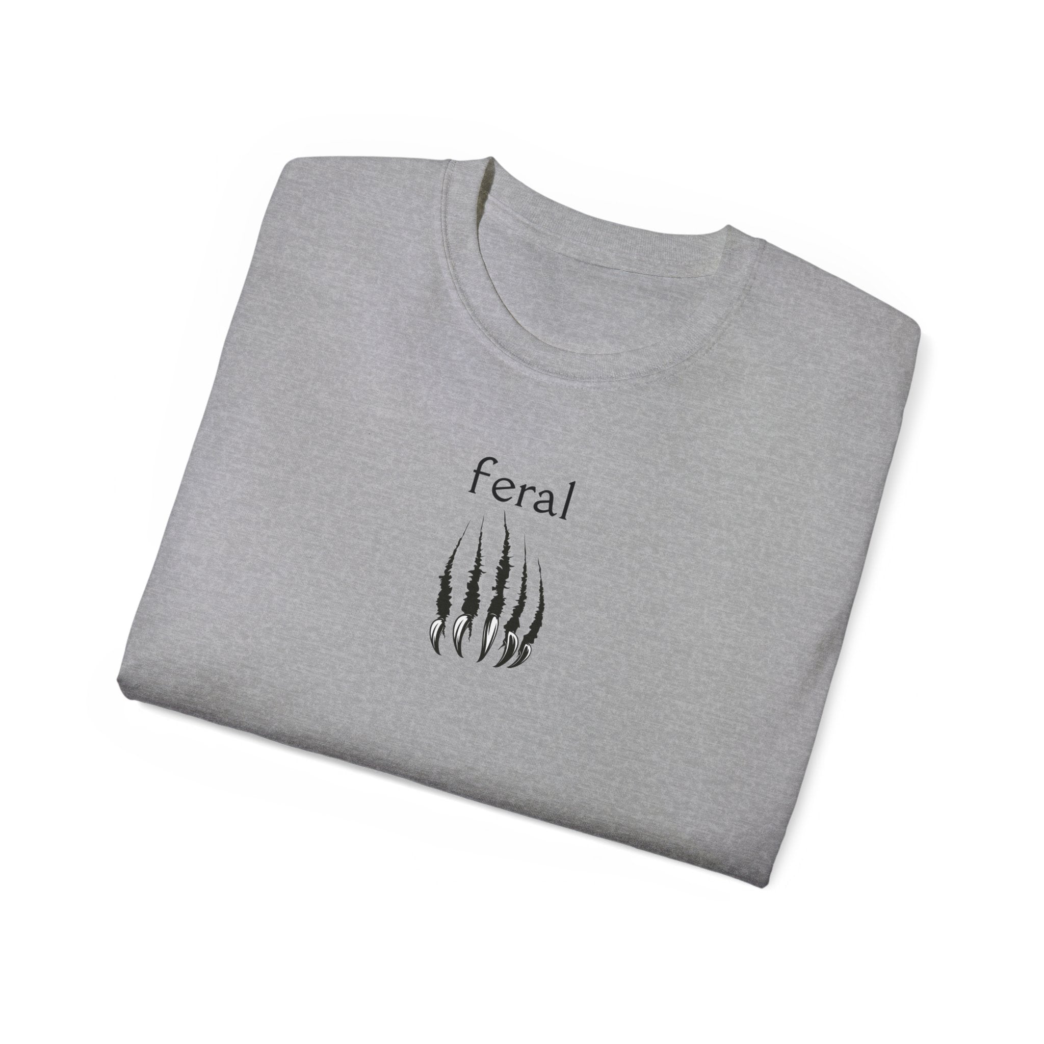 Feral Unisex Ultra Cotton Tee - T - Shirt - Epileptic Al’s Shop