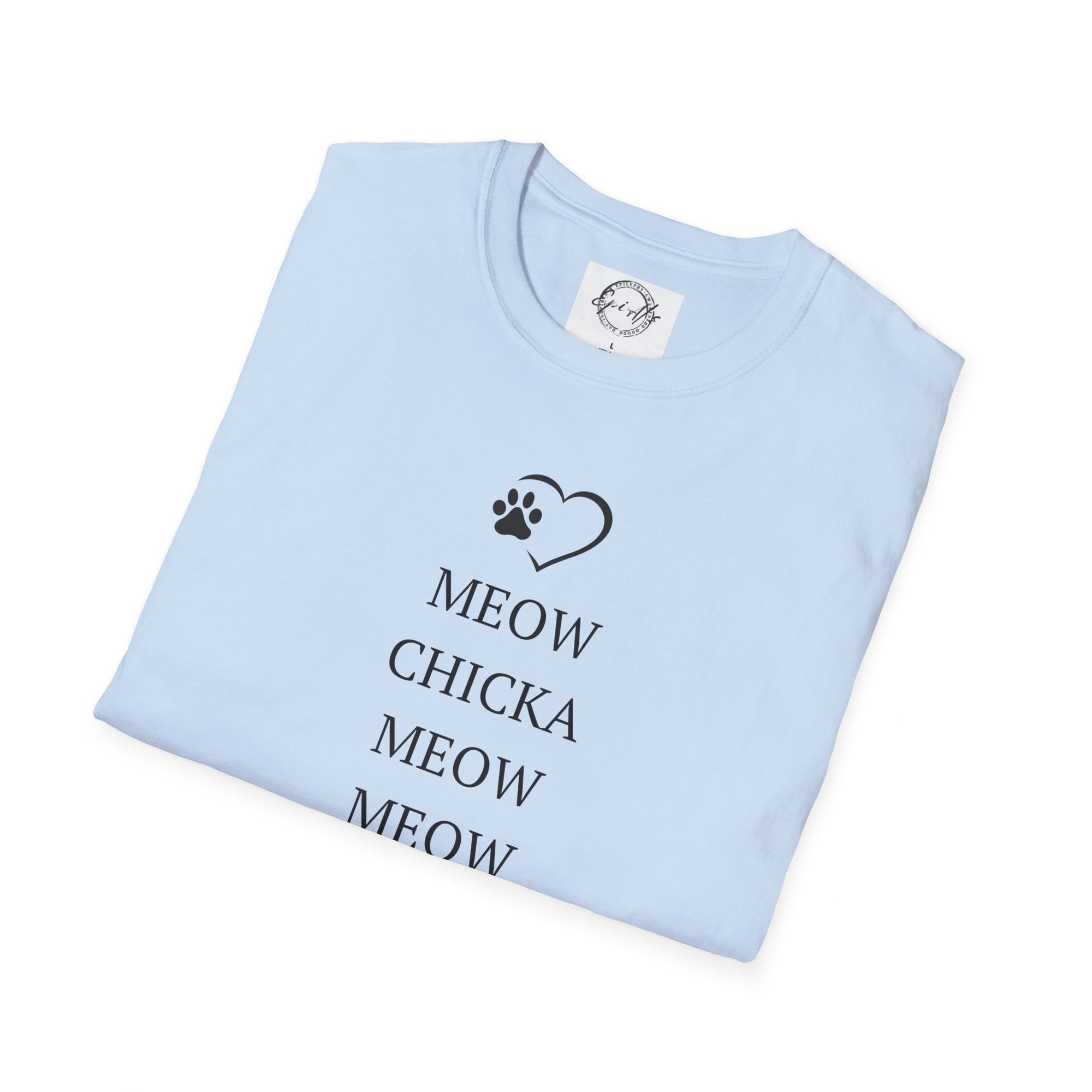 Meow Chicka Meow Meow Unisex Softstyle T - Shirt - T - Shirt - Epileptic Al’s Shop