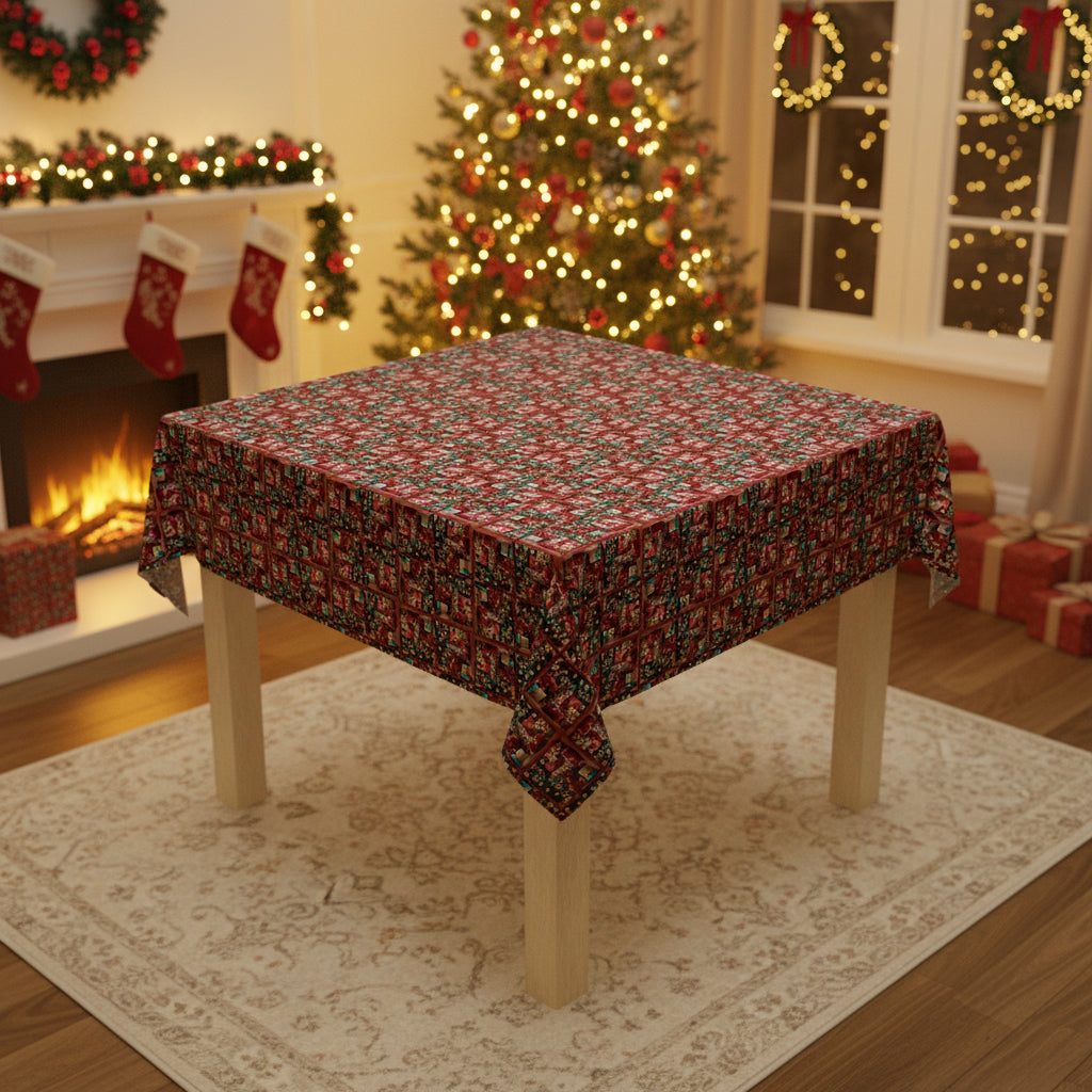 Photo depicting the ​A Gift For You Christmas Tablecloth from EpiAl's Shop.