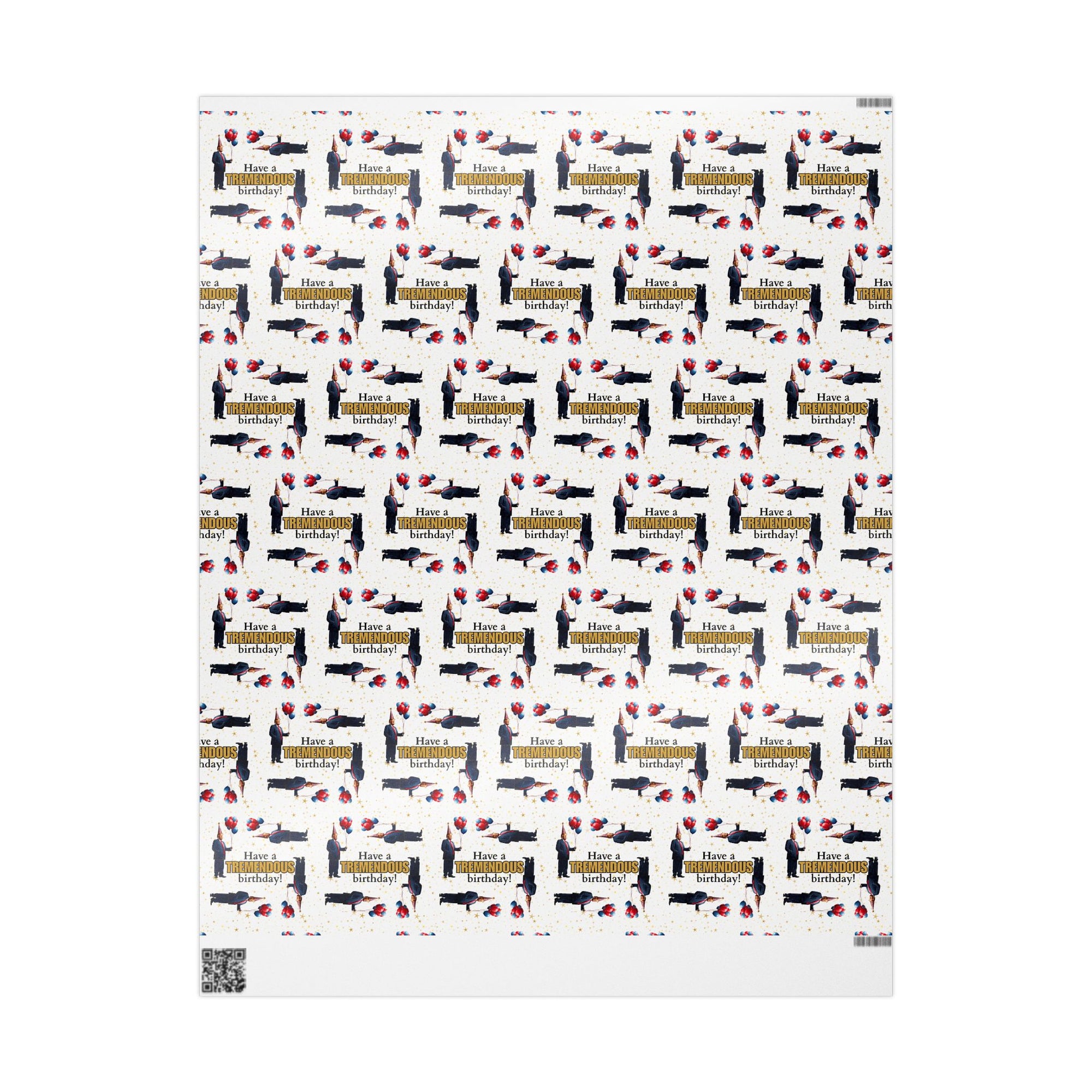 Tremendous Trump Birthday Wrapping Paper