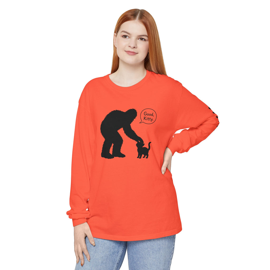 Bigfoot & Kitty “Good, Kitty.” Long Sleeve Shirt