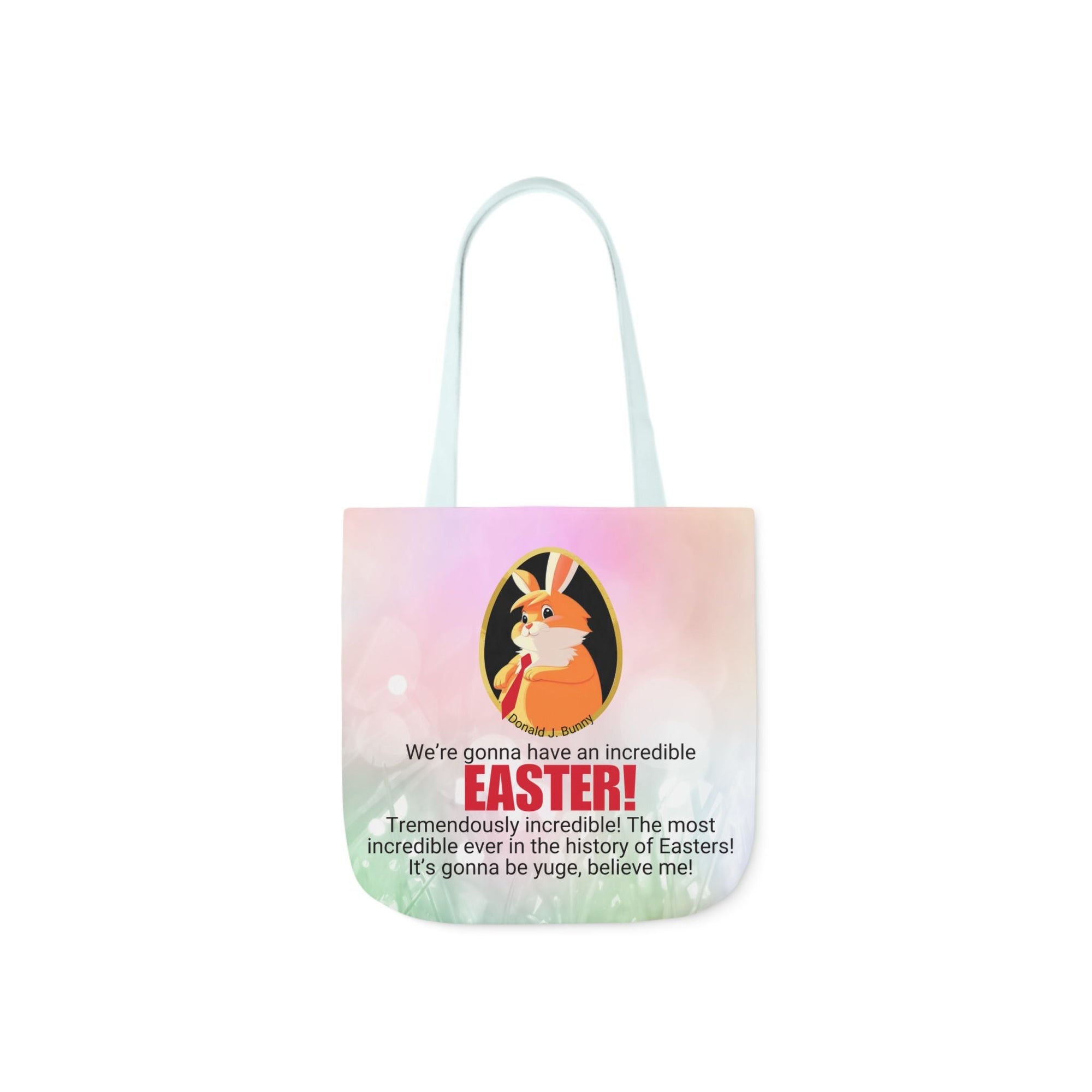 Incredible Easter Canvas Tote Bag - 5-Color Straps Printify