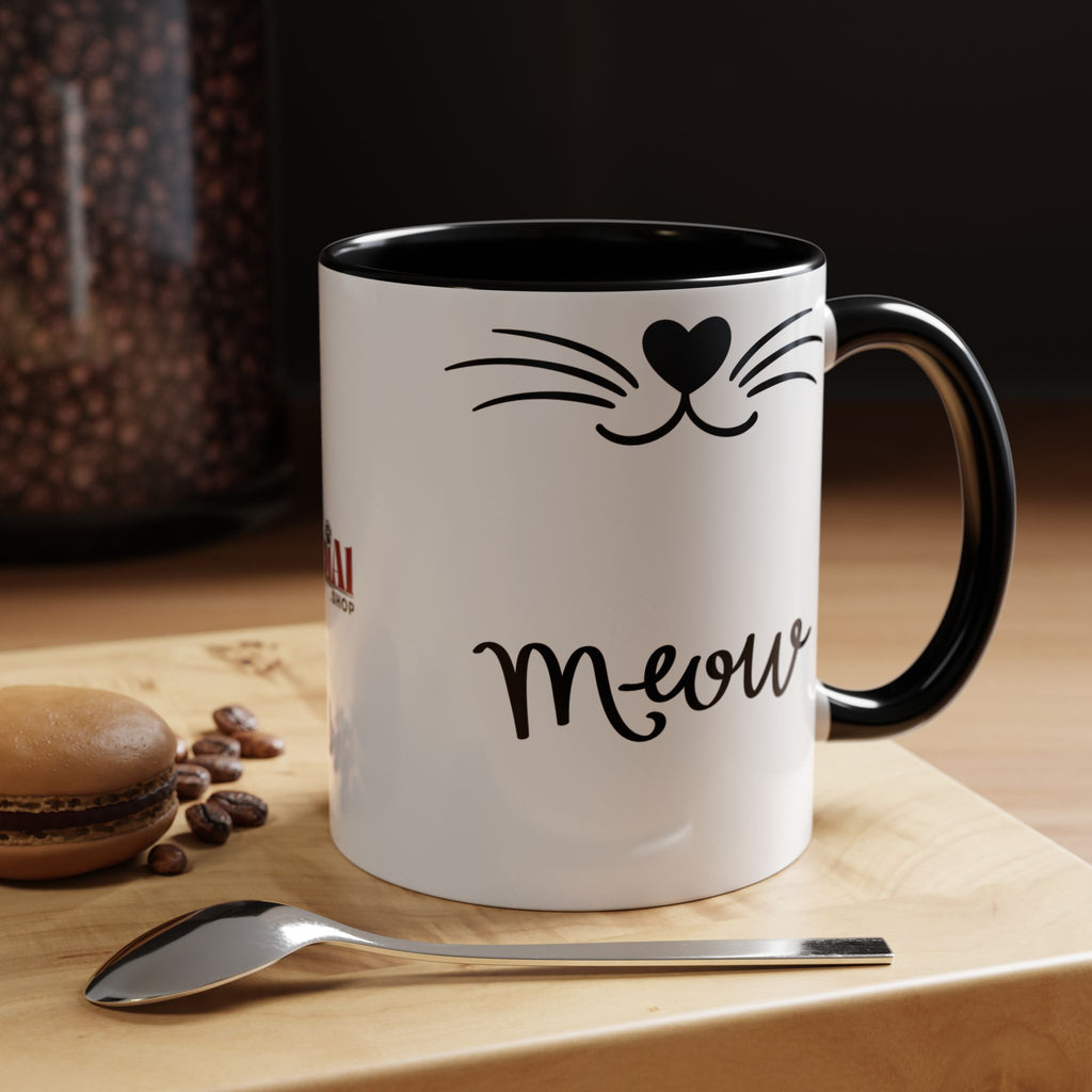 Cute Cat Whiskers Coffee Mug