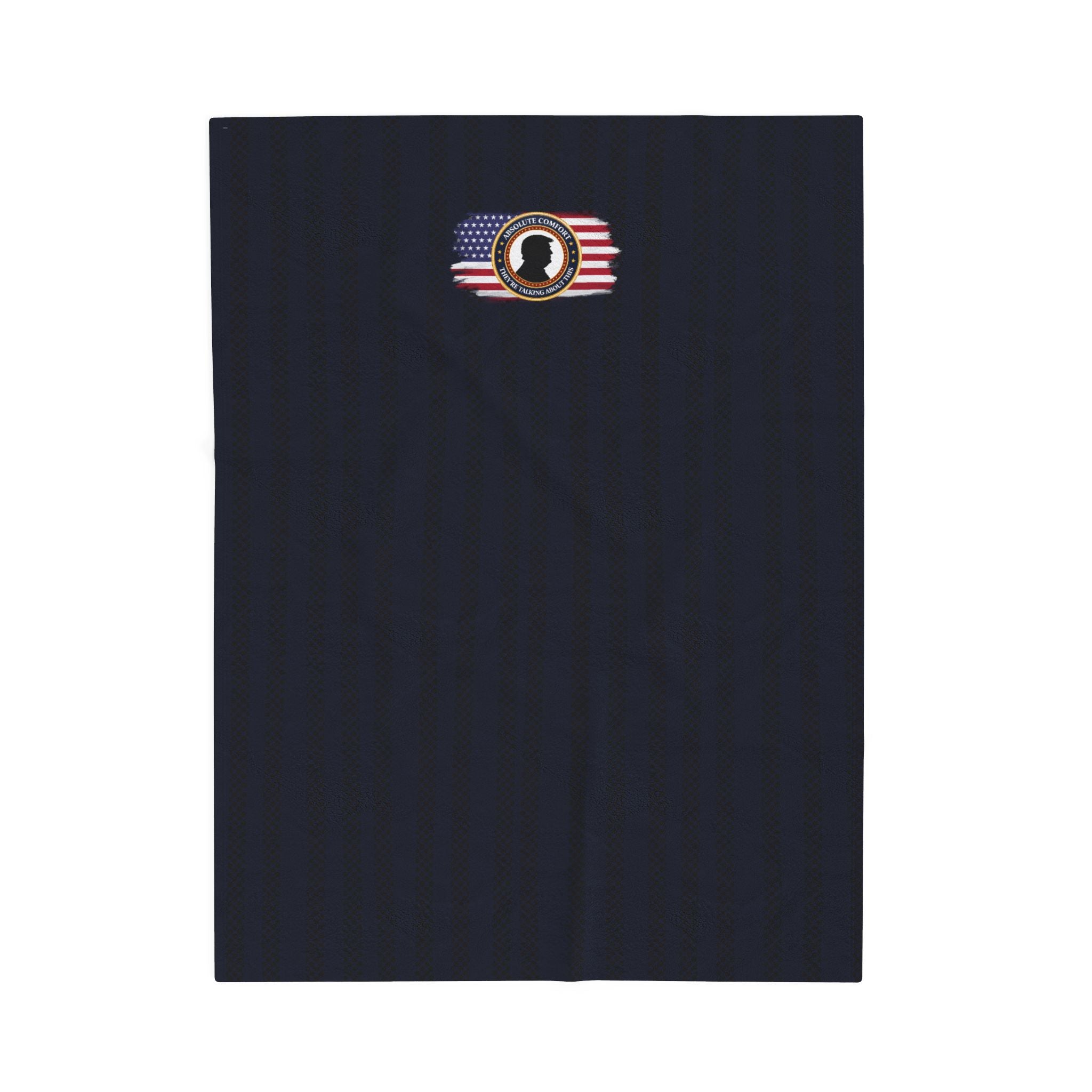 Absolute Comfort Political Parody Throw Blanket – Cozy Satire Statement Blanket