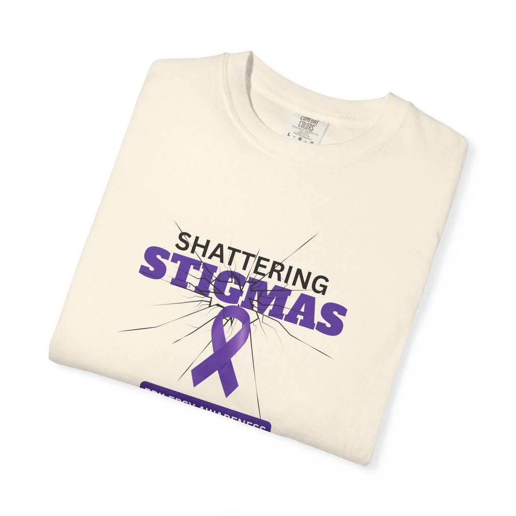 Epilepsy Awareness Unisex Garment-Dyed T-Shirt - Shattering Stigmas