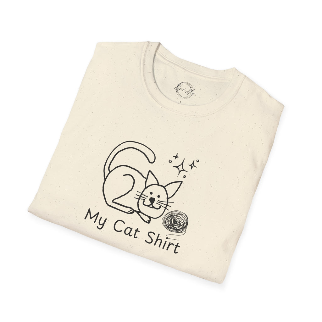 Cute Cat Lover T-Shirt - My Cat Shirt Design