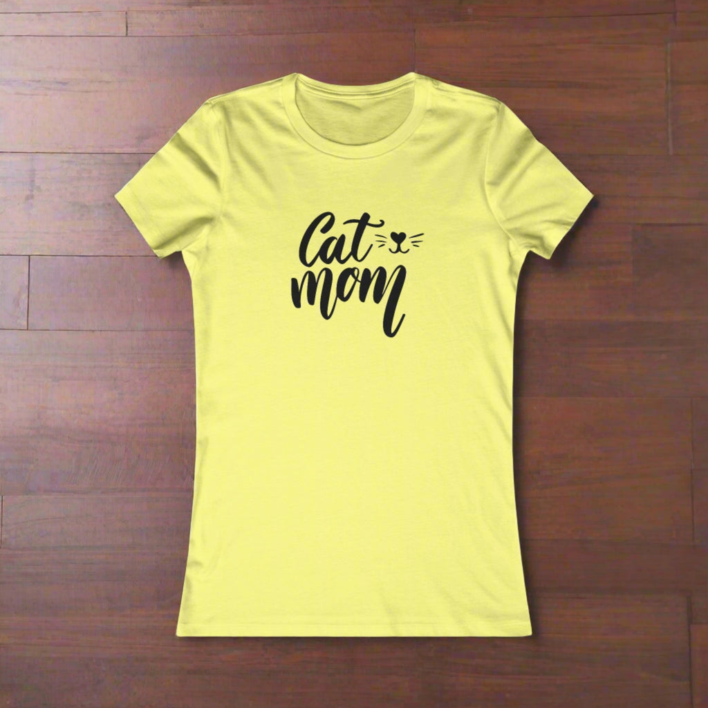 Cat Mom Women's Favorite Tee - T - Shirt - Epileptic Al’s Shop