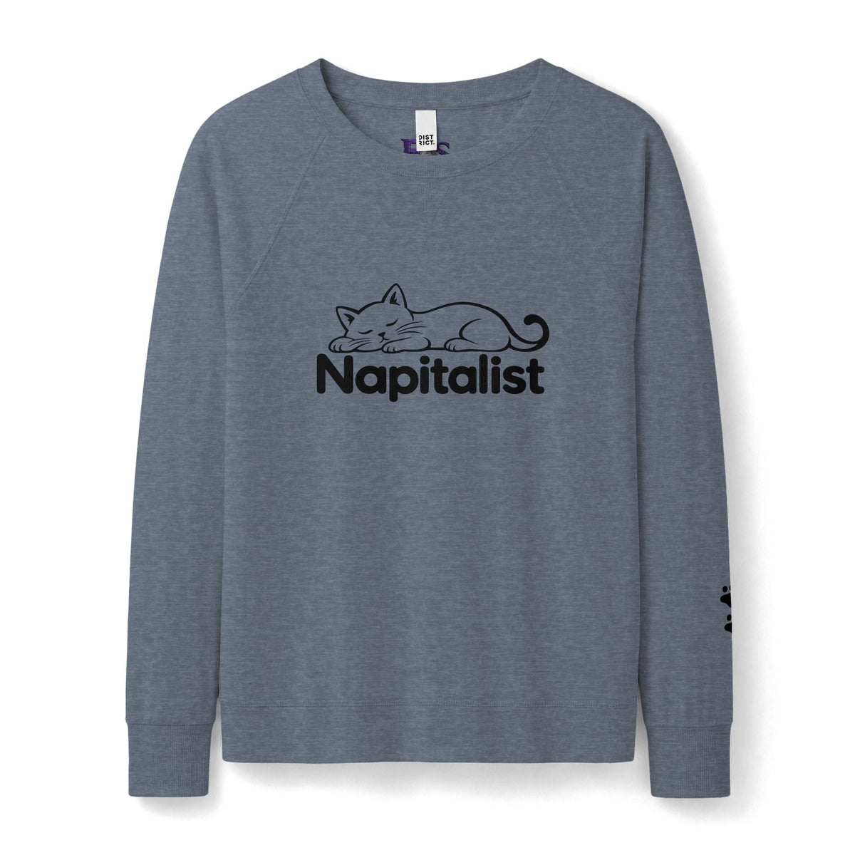 Napitalist Cat Sweatshirt | Funny Cat Lover Crewneck