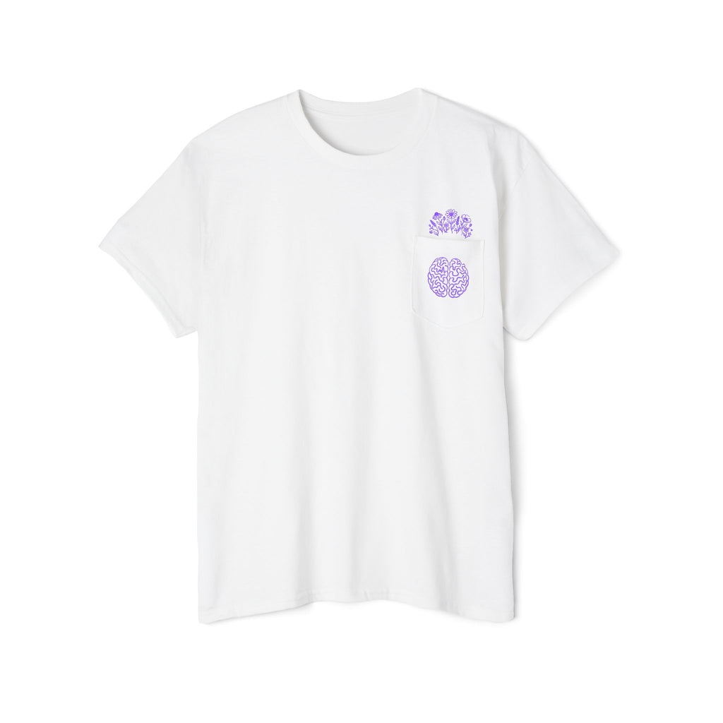 Mind in Bloom Epilepsy Awareness Pocket T-Shirt