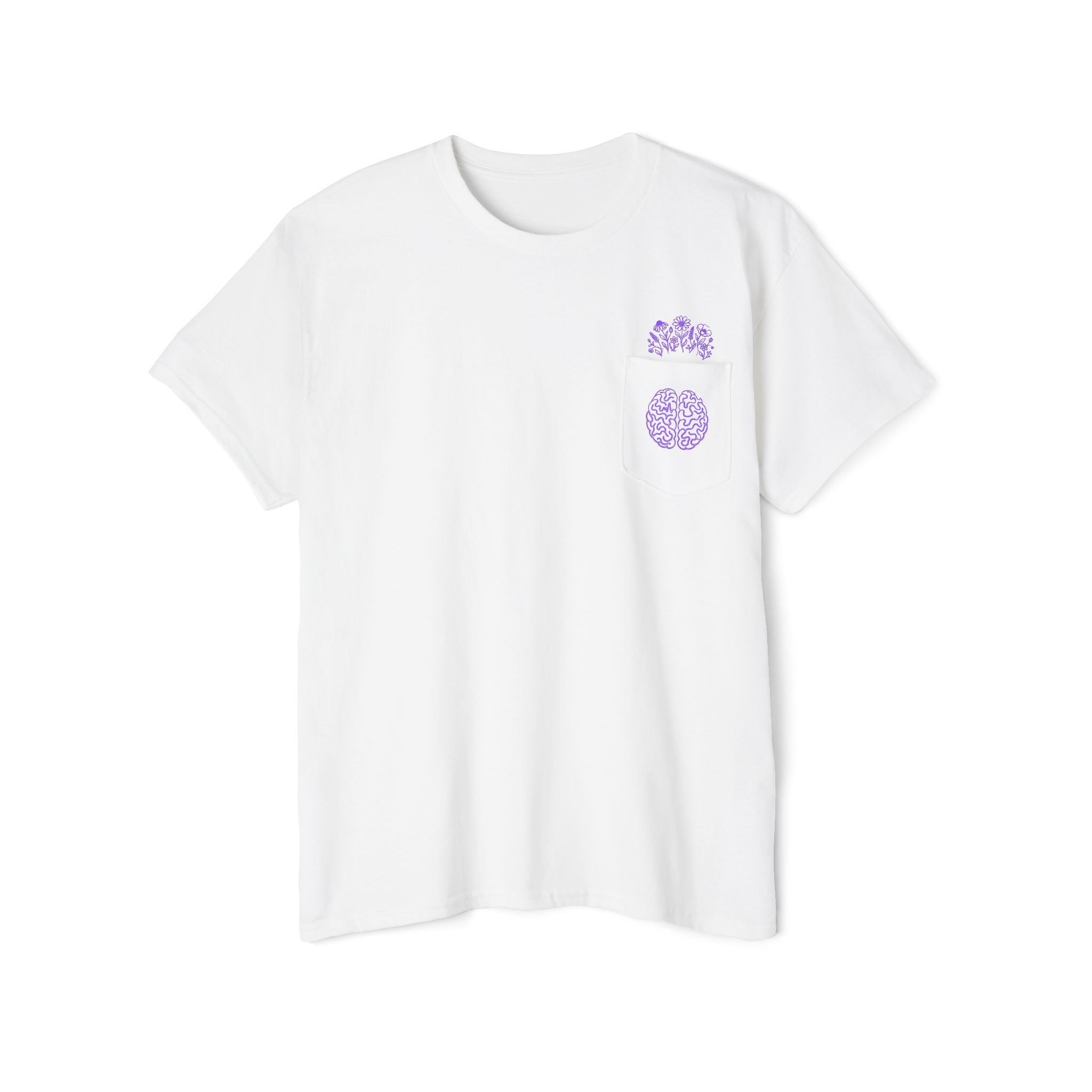 Mind in Bloom Epilepsy Awareness Pocket T-Shirt