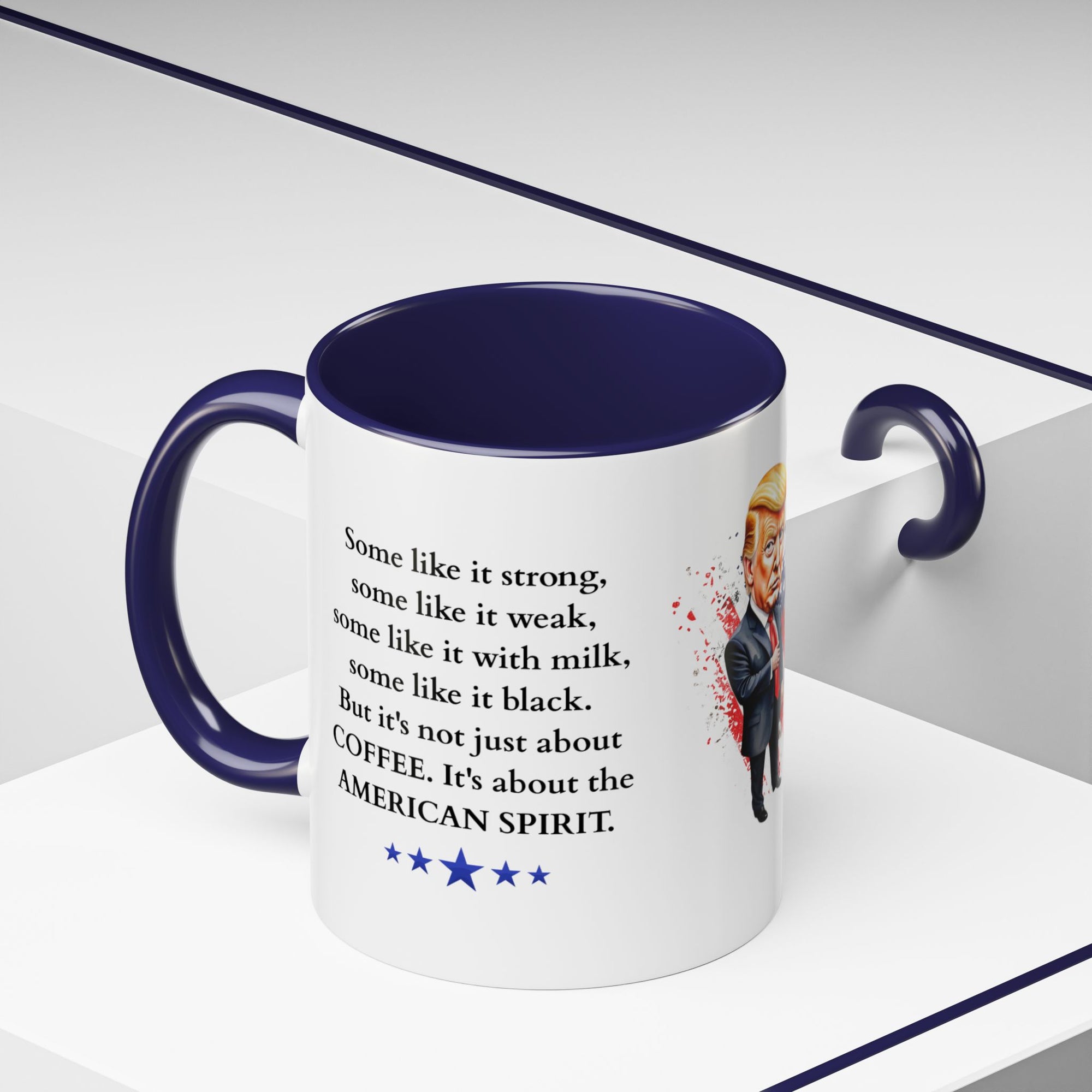 Donald Trump Motivational Coffee Mug: Mocha Inspiration