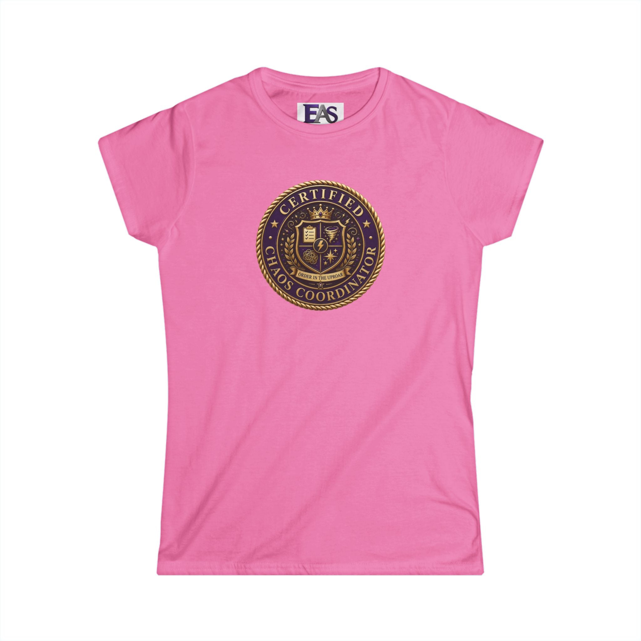 Certified Chaos Coordinator Women’s Softstyle T-Shirt