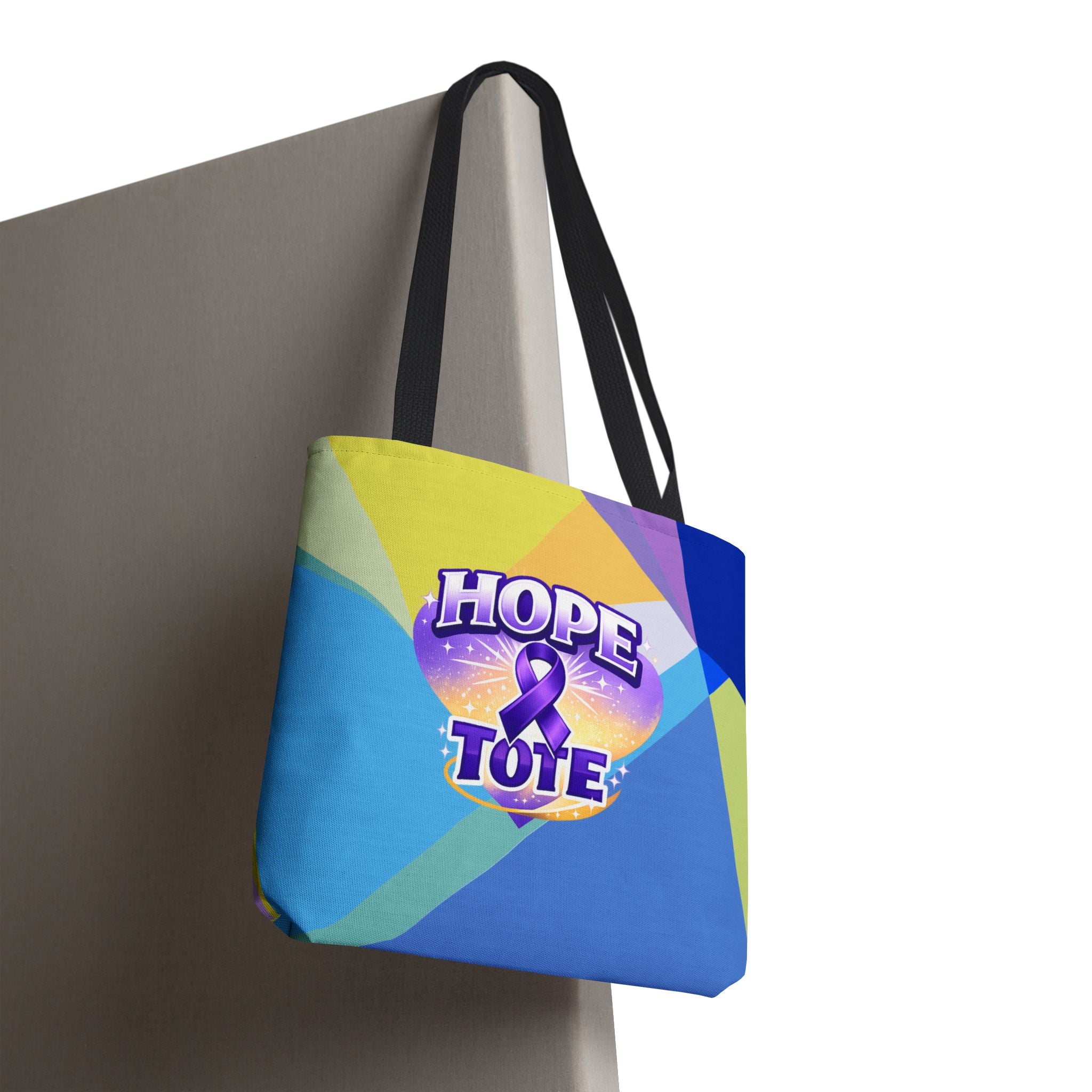 Hope Tote Epilepsy Awareness Ribbon Tote Bag