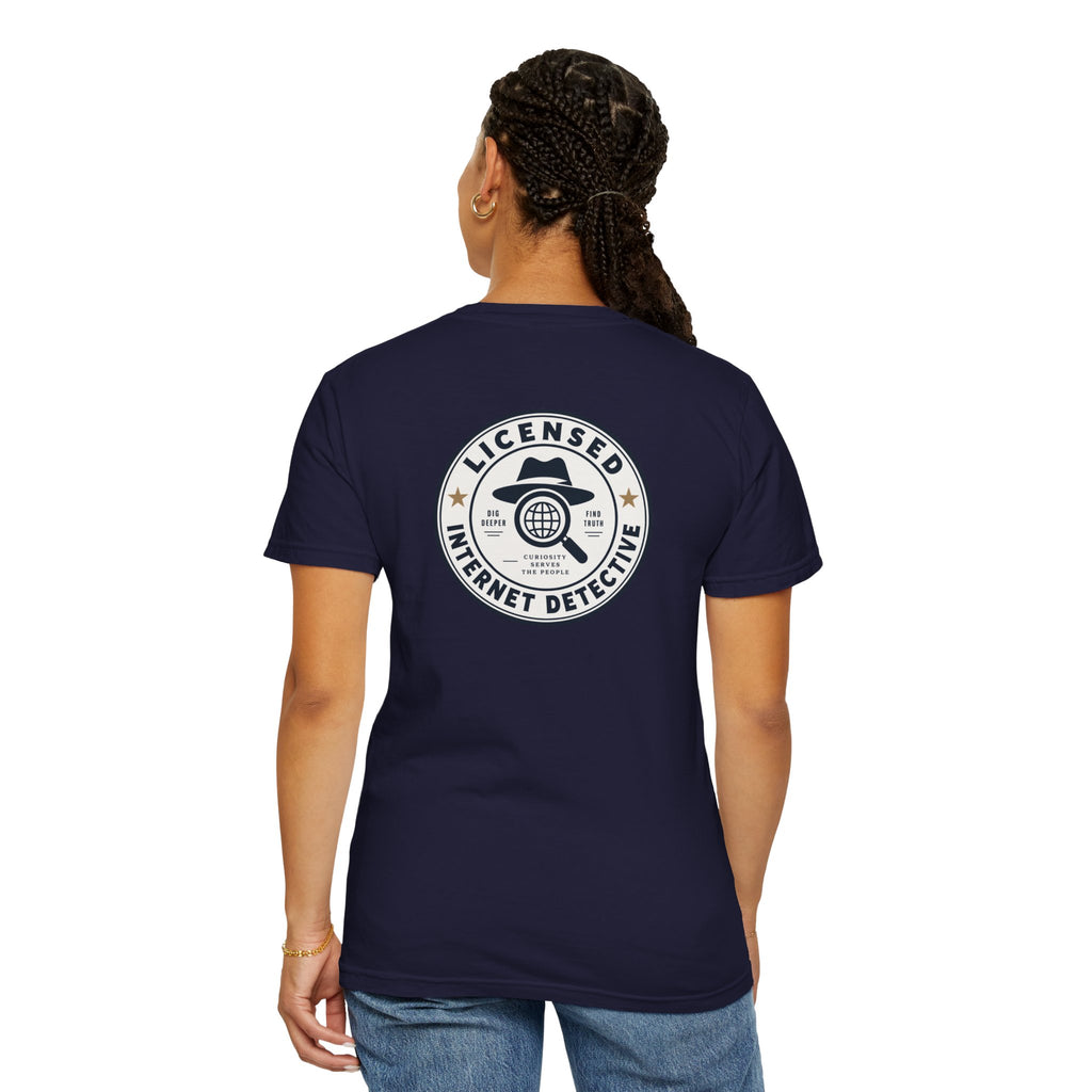 Licensed Internet Detective T-Shirt | Funny Internet Investigator Tee