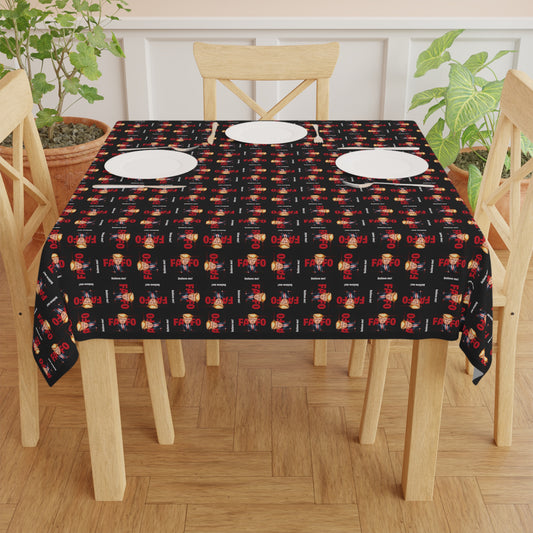 Stylish Trump FAFO Tablecloth