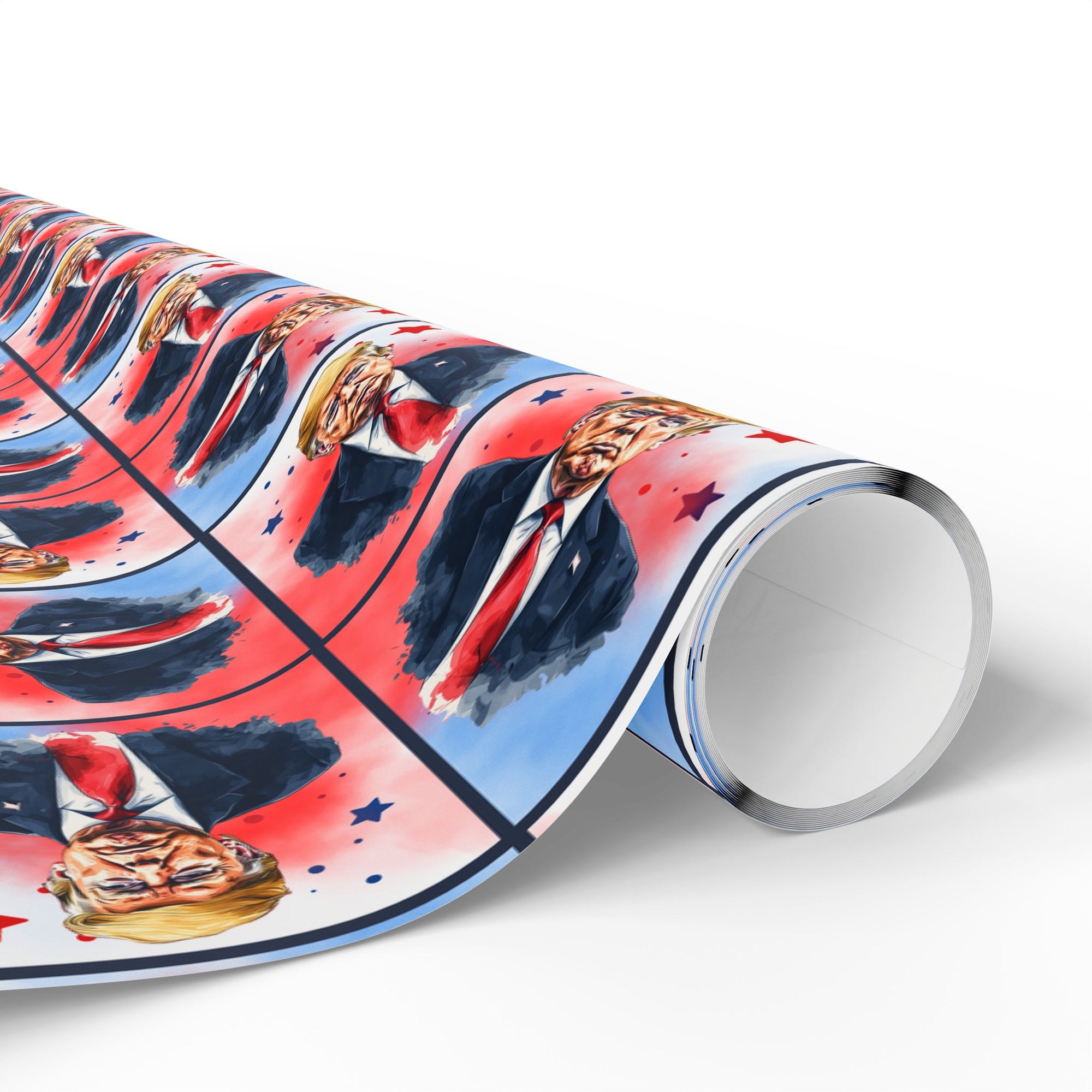 Stars & Trump Wrapping Paper, All Purpose