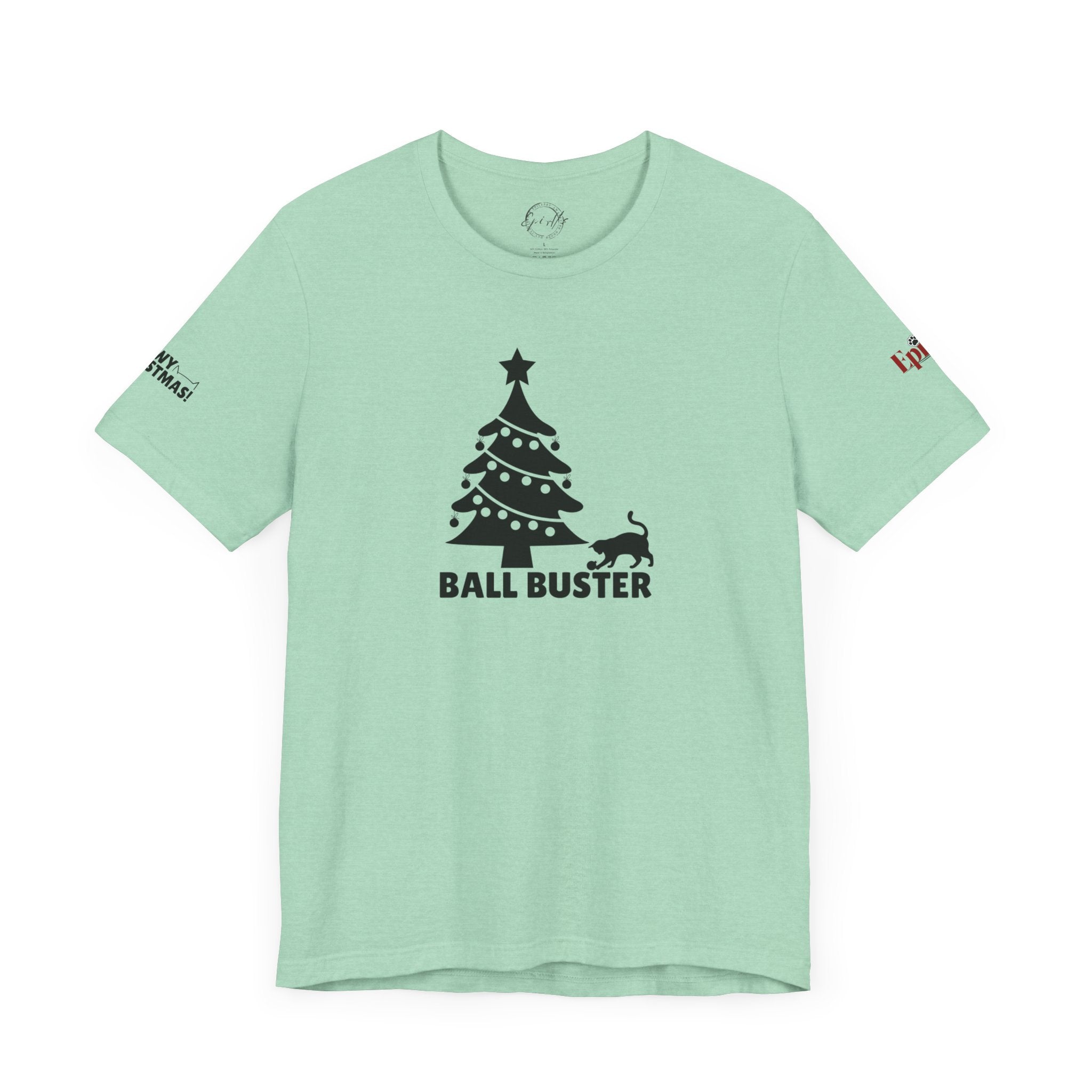 Photo depicting the ​Ball Buster Unisex Jersey Short Sleeve Tee from EpiAl's Shop.