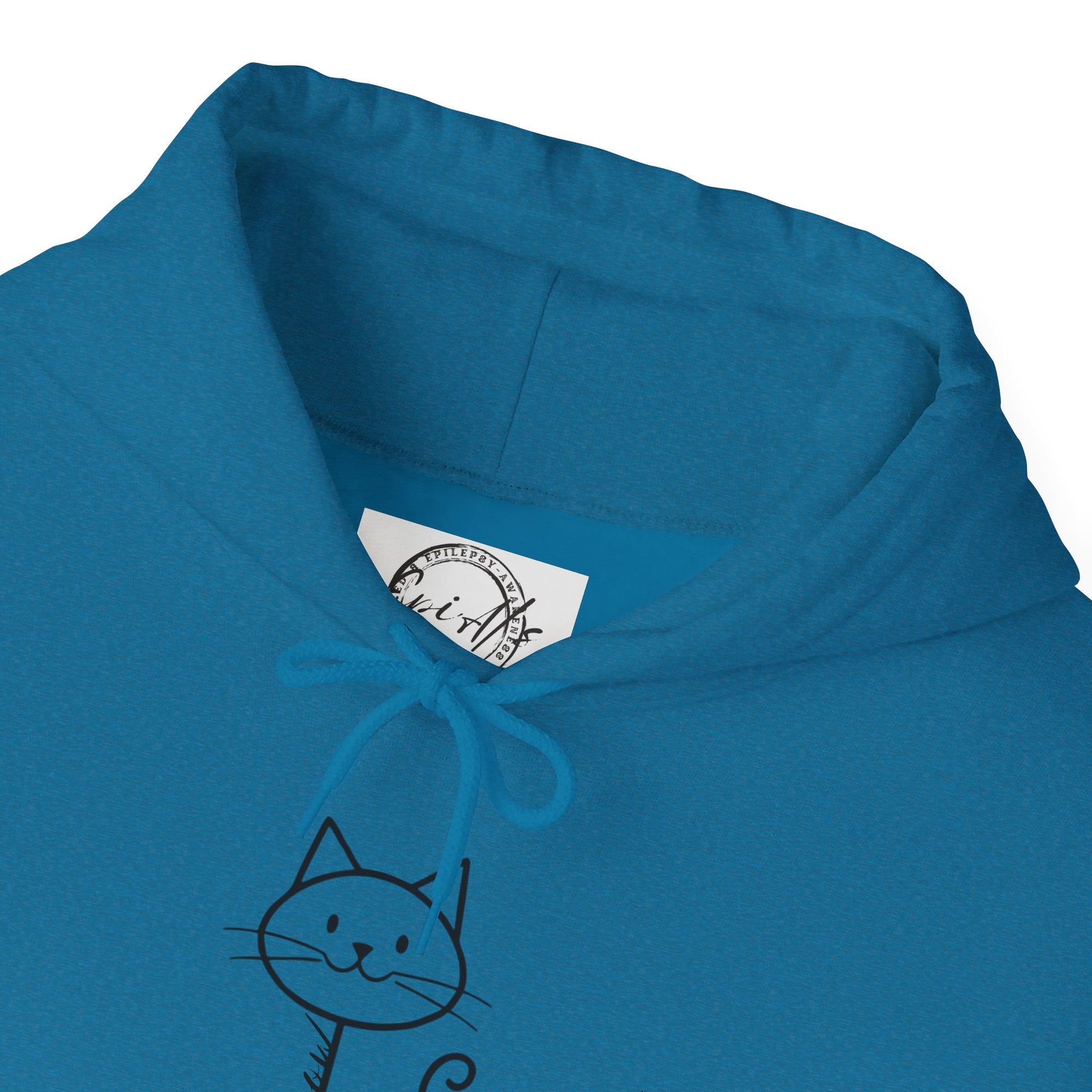 Cozy Stick Cat Lover Hoodie