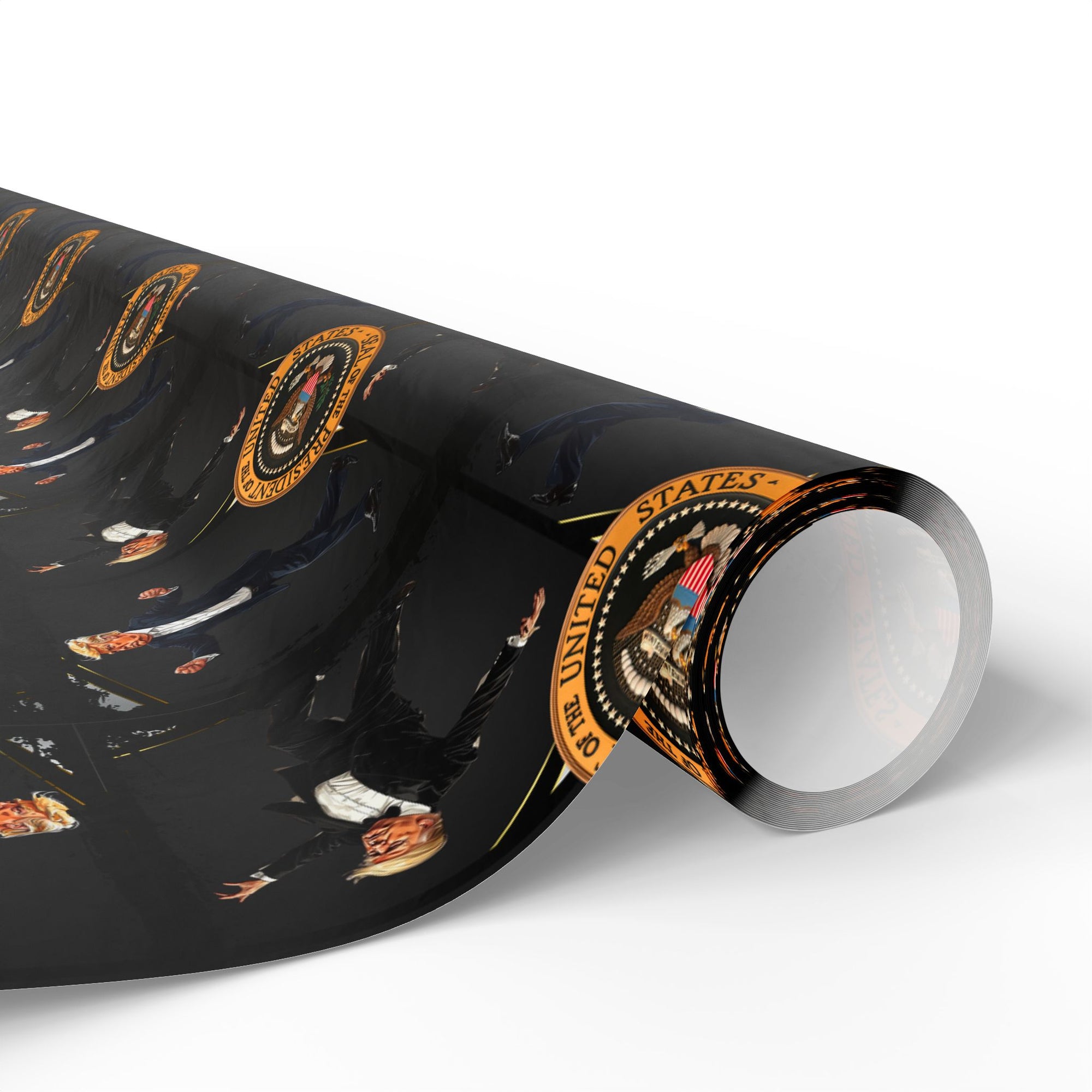 Dancing President Wrapping Paper
