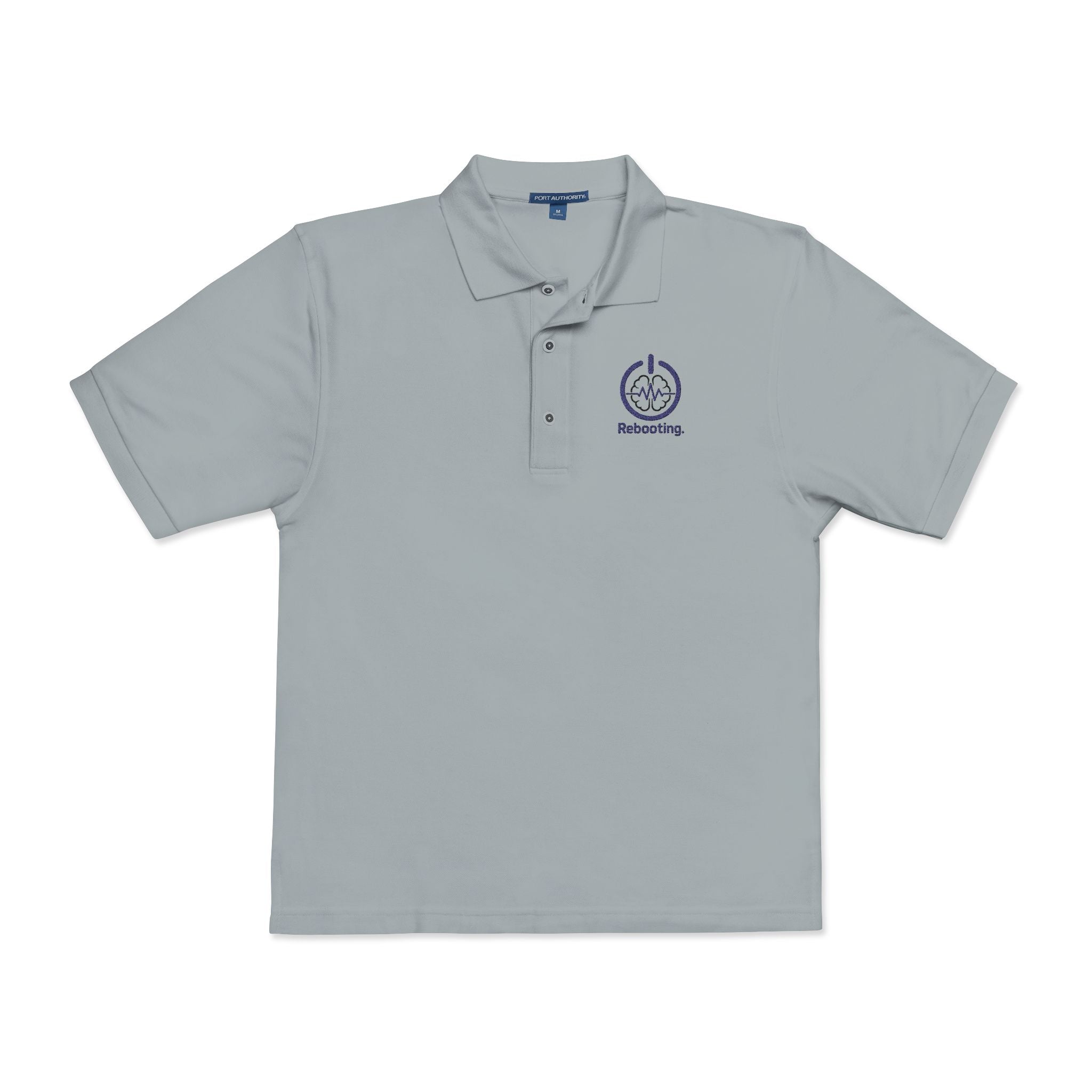 Rebooting Embroidered Polo Shirt