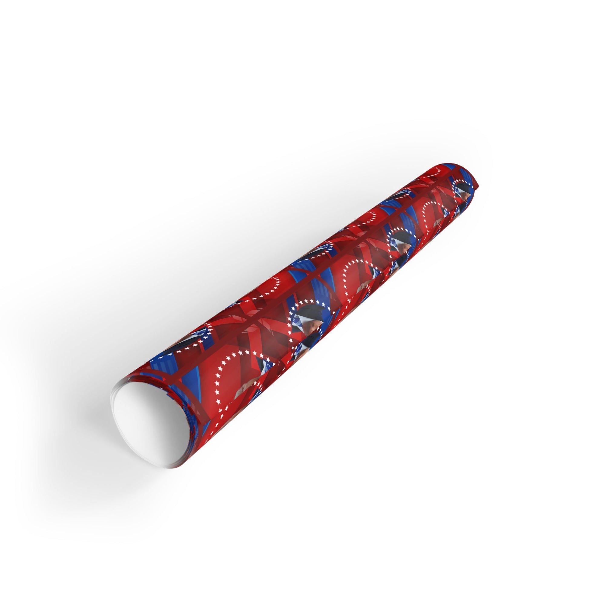 Trump Gift Wrapping Paper Roll - Perfect for Patriotic Celebrations Printify