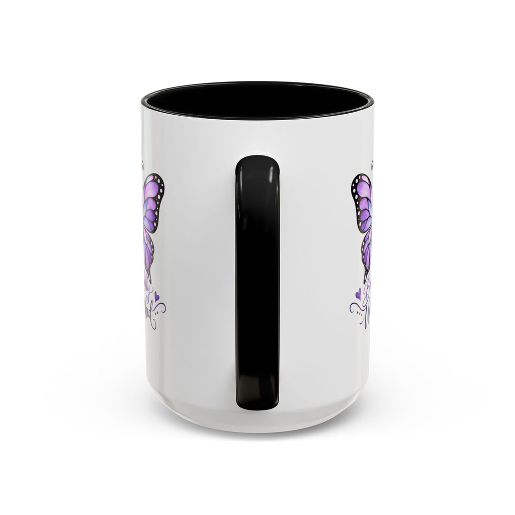 Beautifully Unfinished Semicolon Suicide Awareness Mug