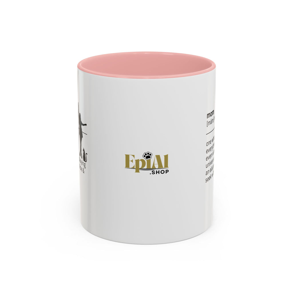 Mom Okay Accent Coffee Mug - Perfect Gift for Moms