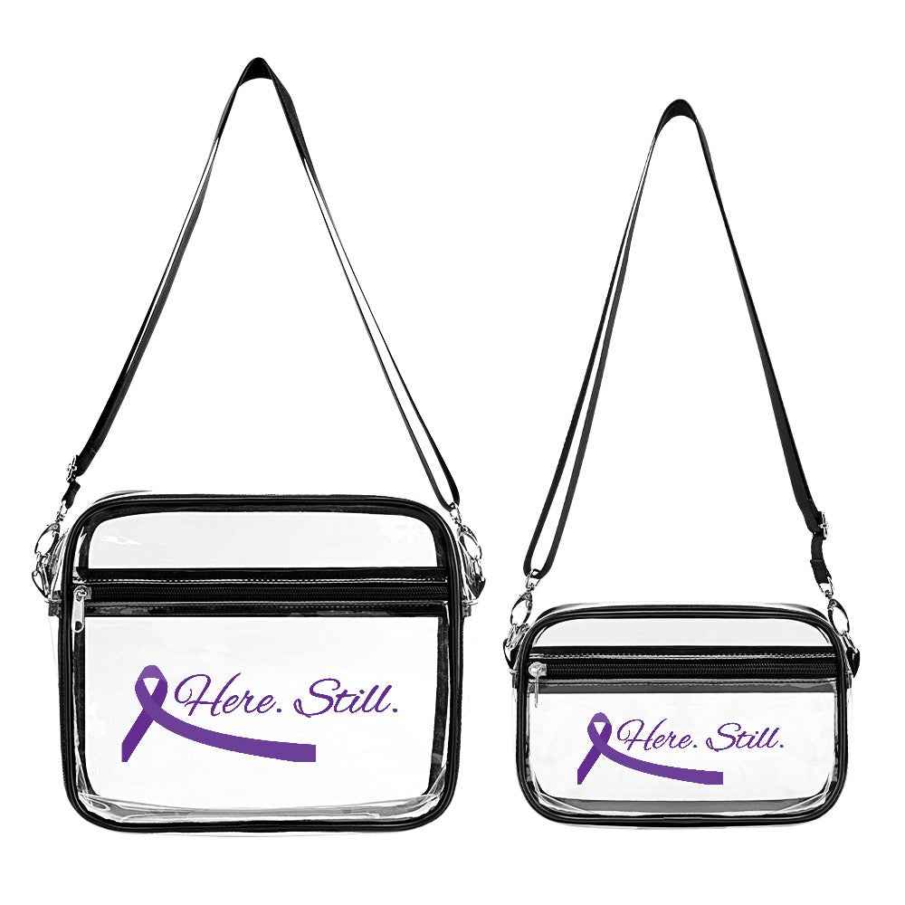 Transparent satchel set Two piece New