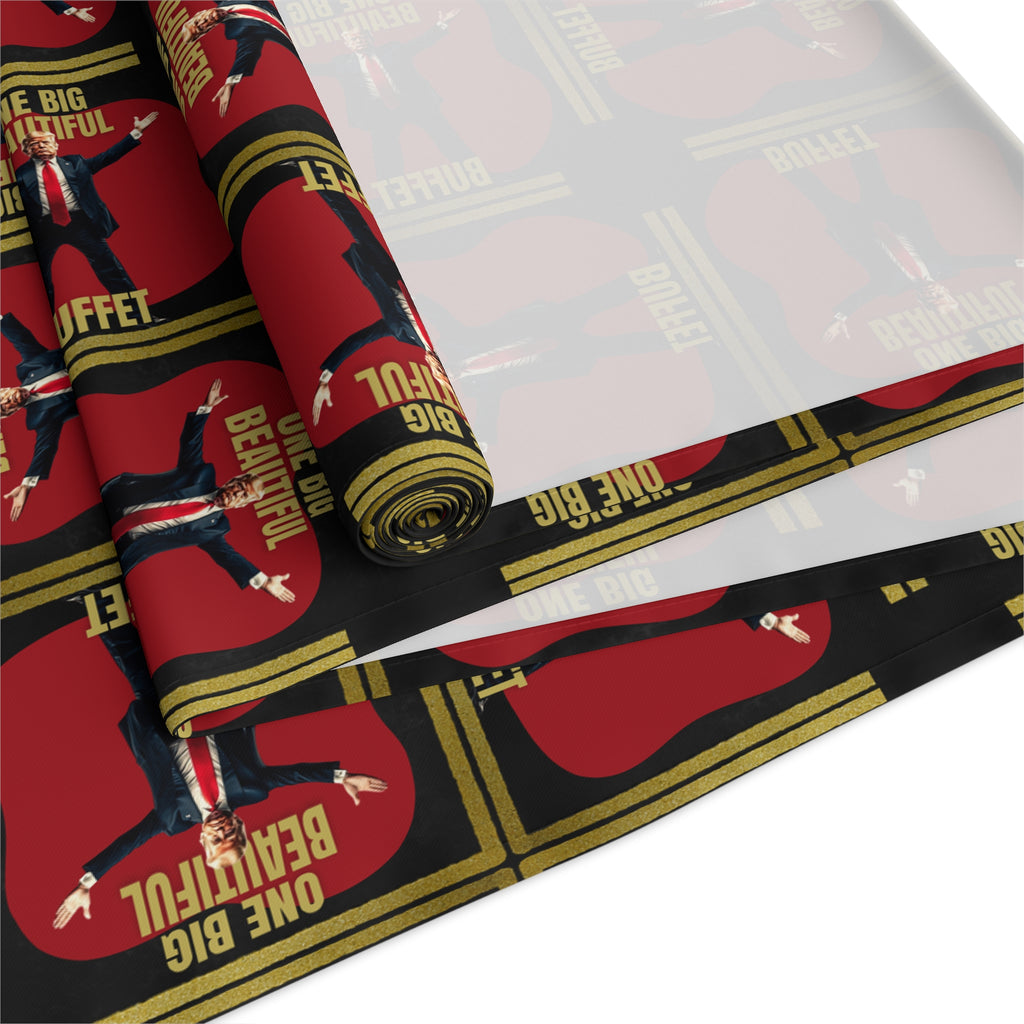 One Big Beautiful Buffet Table Runner