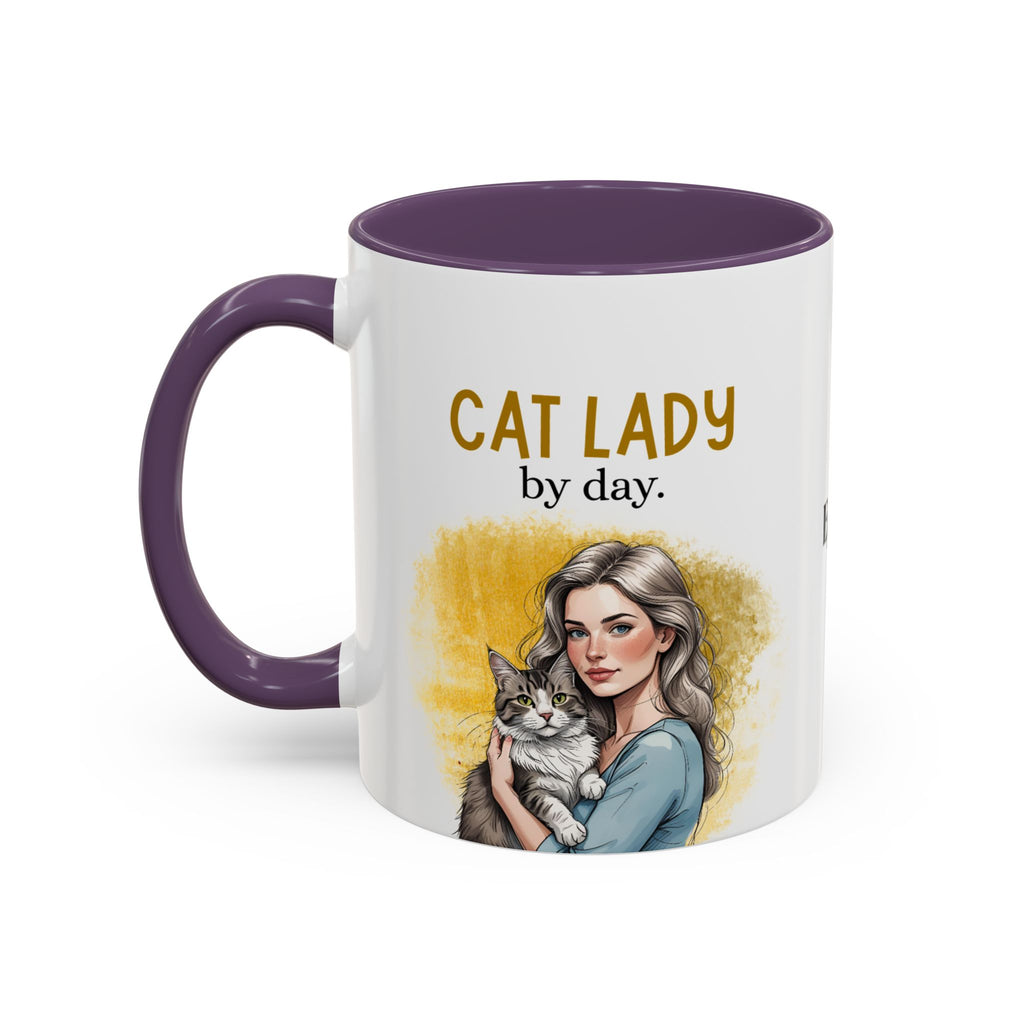 Cat Lady Hooker Funny Coffee Mug