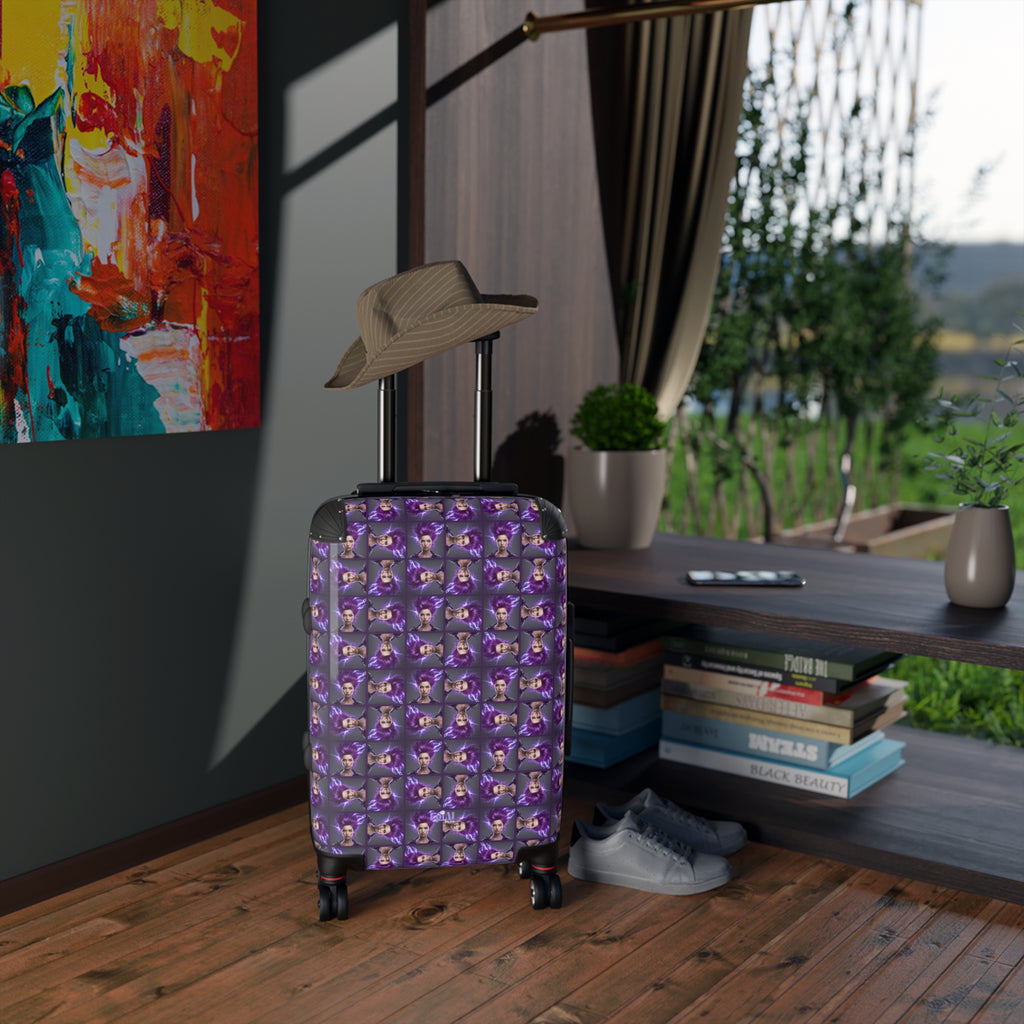 Purple Maze Epilepsy Awareness Suitcase