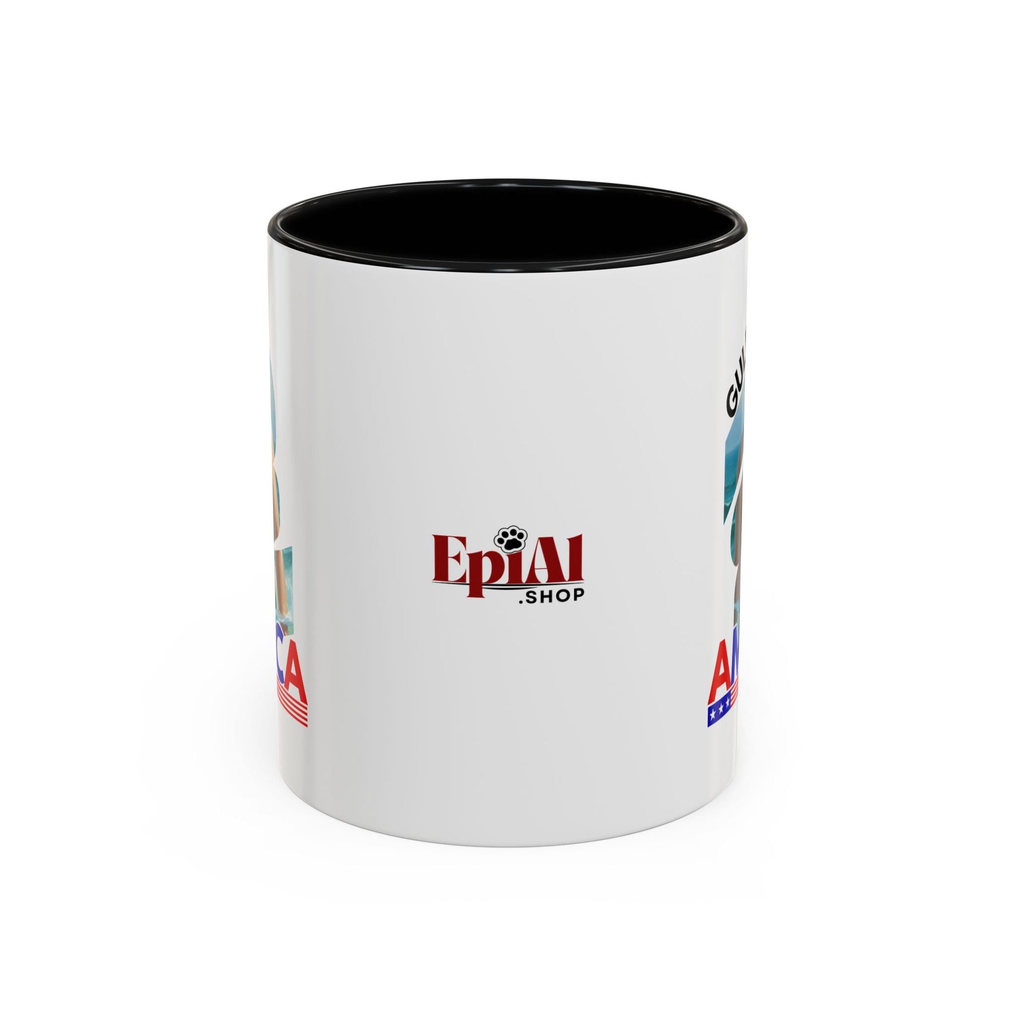 Trump's Gulf of America Accent Coffee Mug Printify