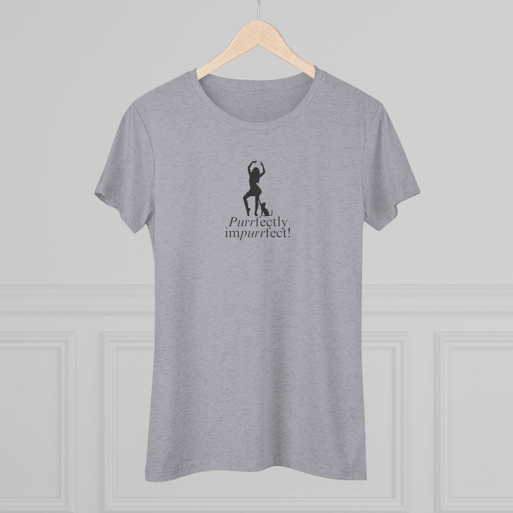Purrfectly Impurrfect Women's Triblend Tee
