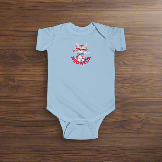 Meowica Infant Fine Jersey Bodysuit - Kids clothes - Epileptic Al’s Shop