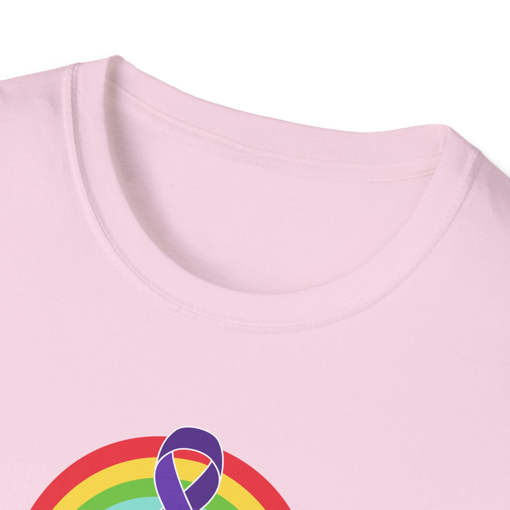 Unisex Softstyle T-Shirt - 'Count the Rainbows' Inspirational Tee