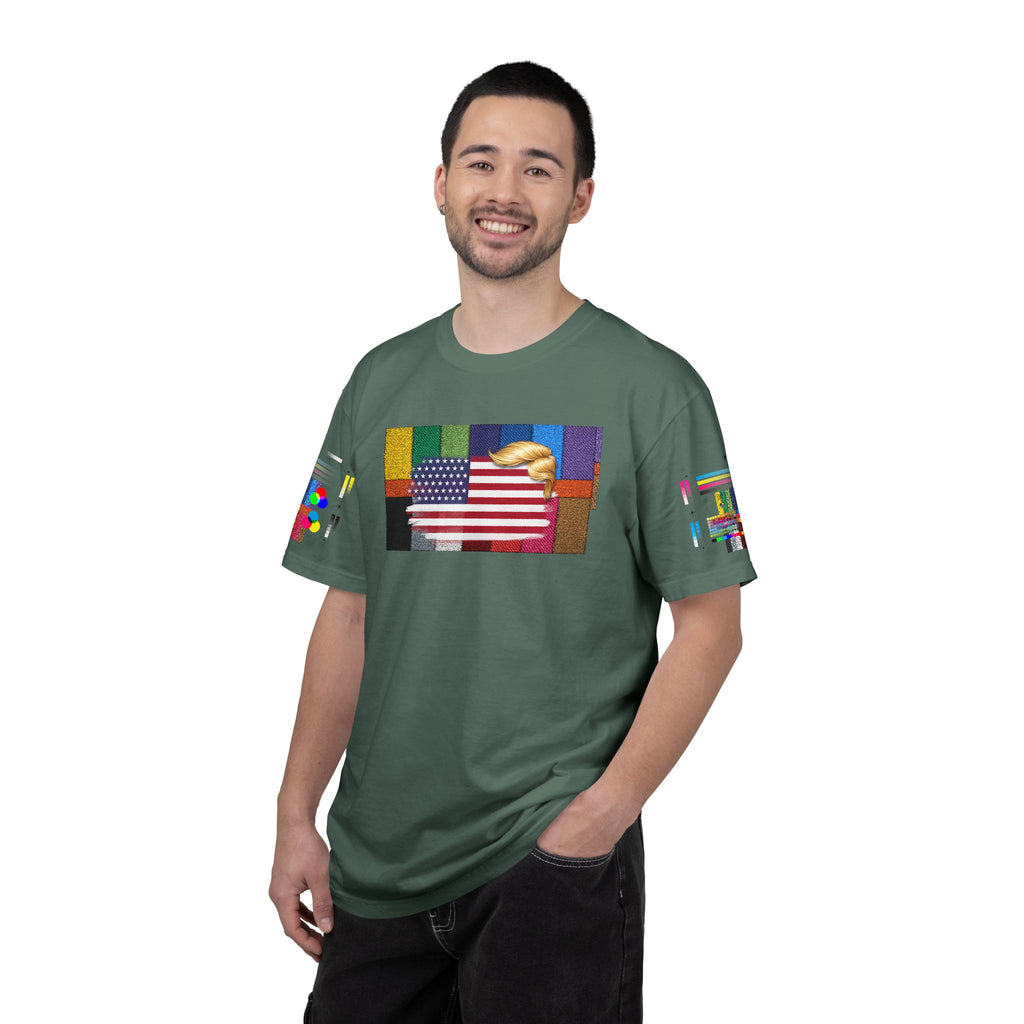 Stars, Stripes & Swoop | Political Parody T-Shirt