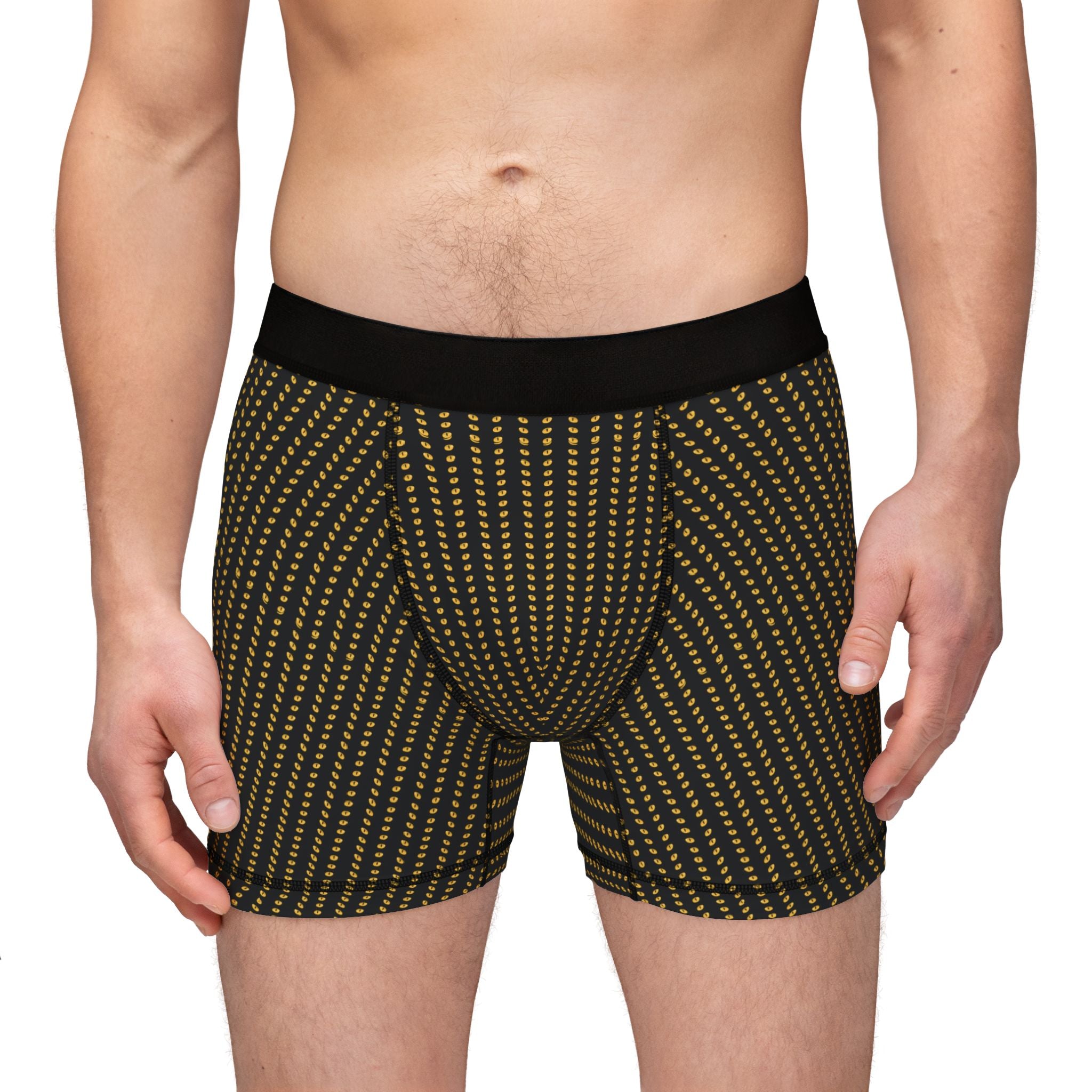 Watching Cat Eyes Boxer Briefs – Men’s Stretch Boxer Briefs